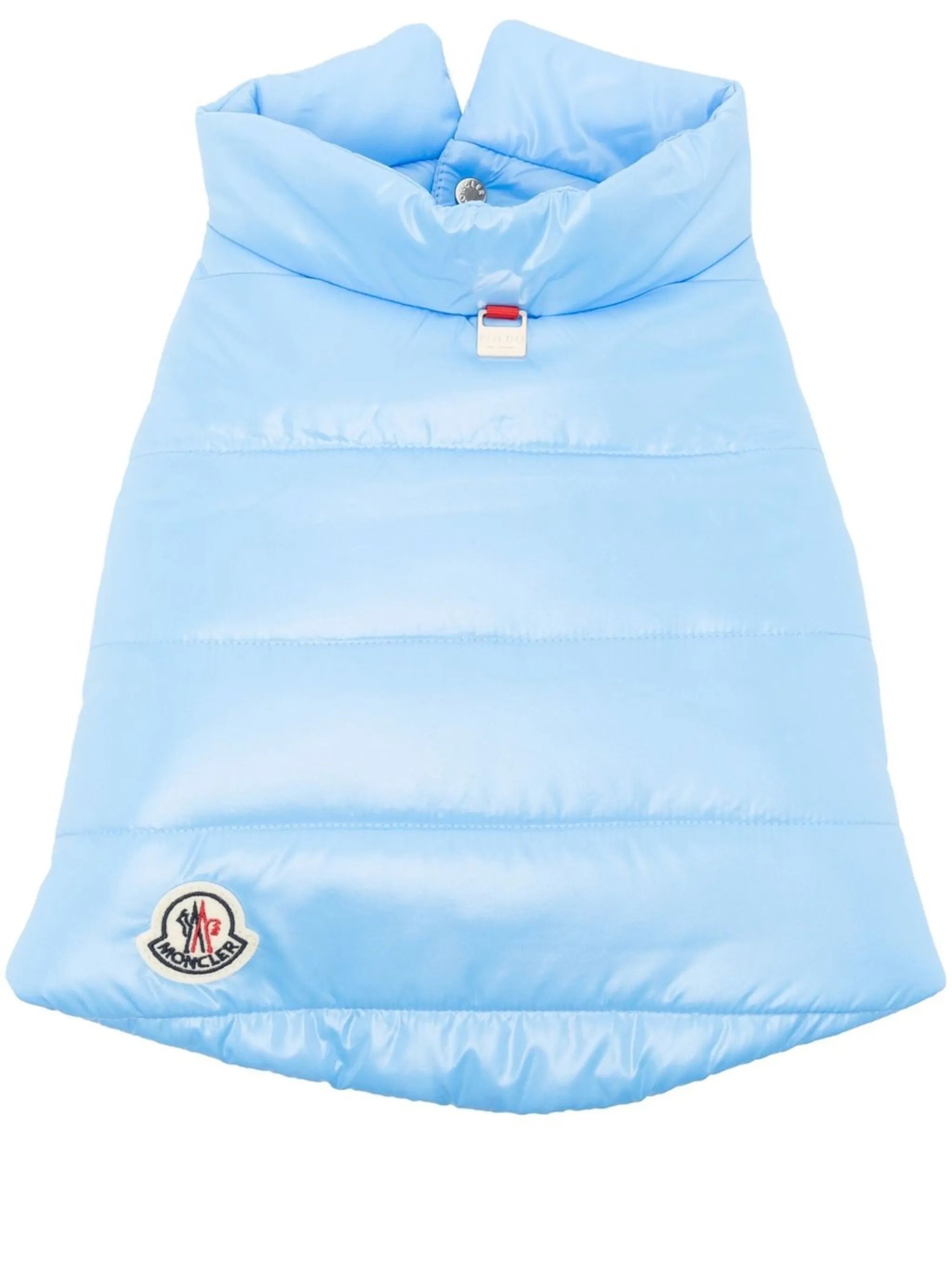 Poldo vinyl dog puffer-jacket