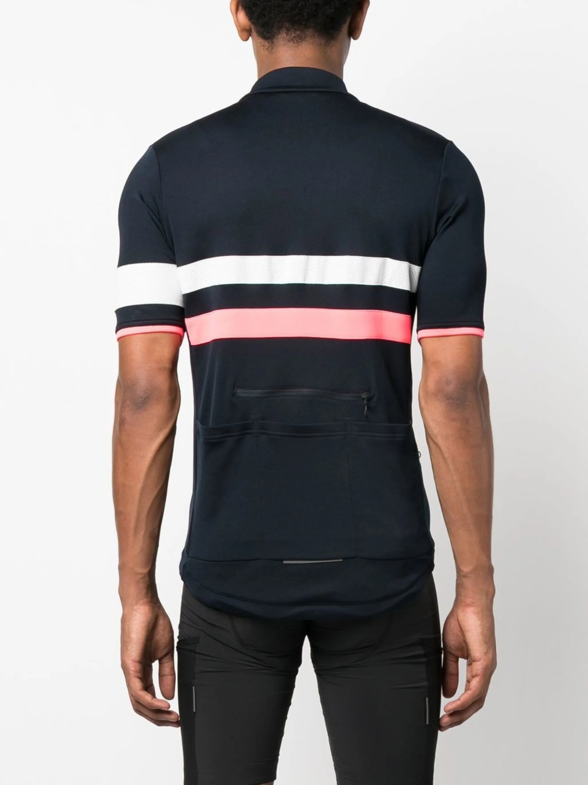 Brevet embroidered-logo performance top