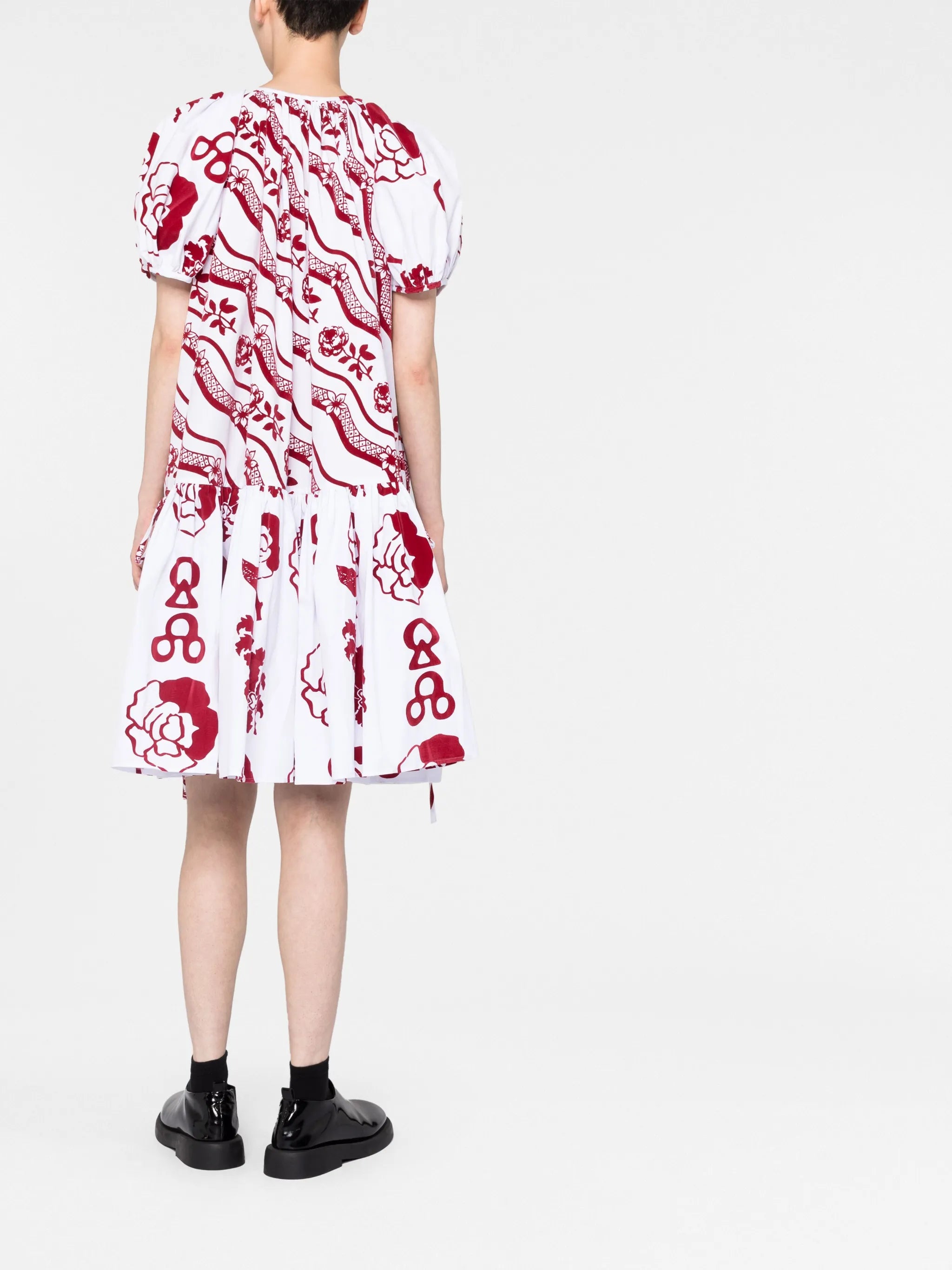 Efi floral-print dress