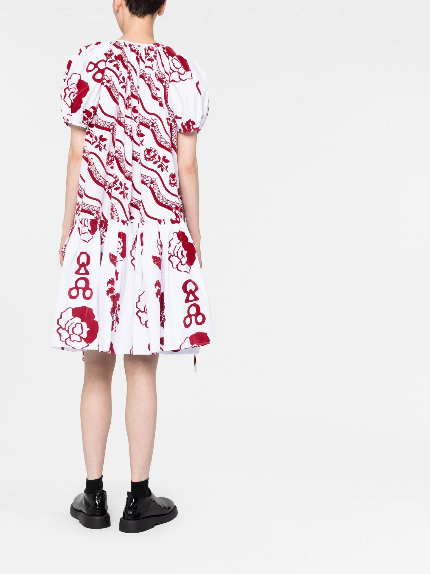 Efi floral-print dress