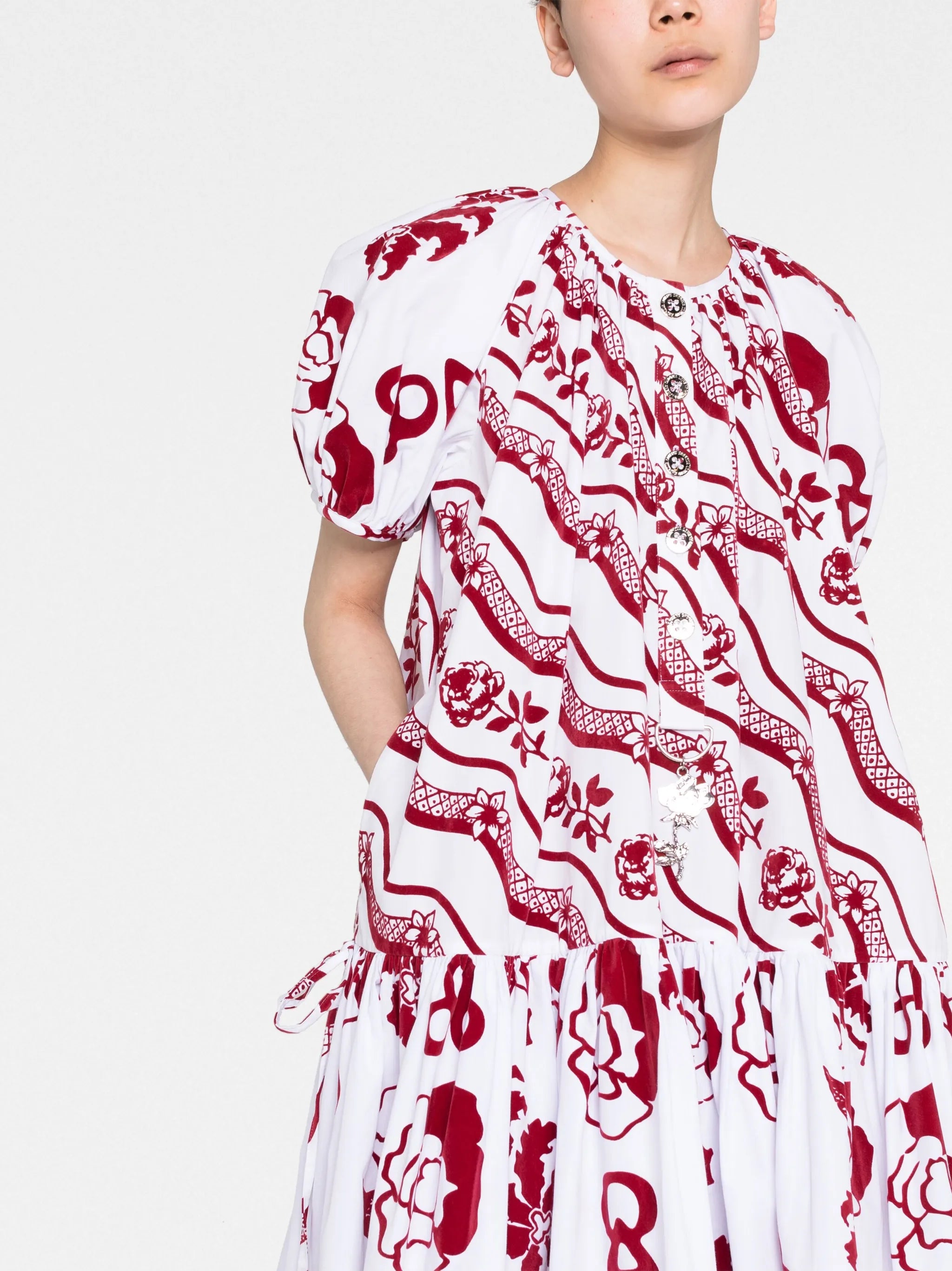 Efi floral-print dress