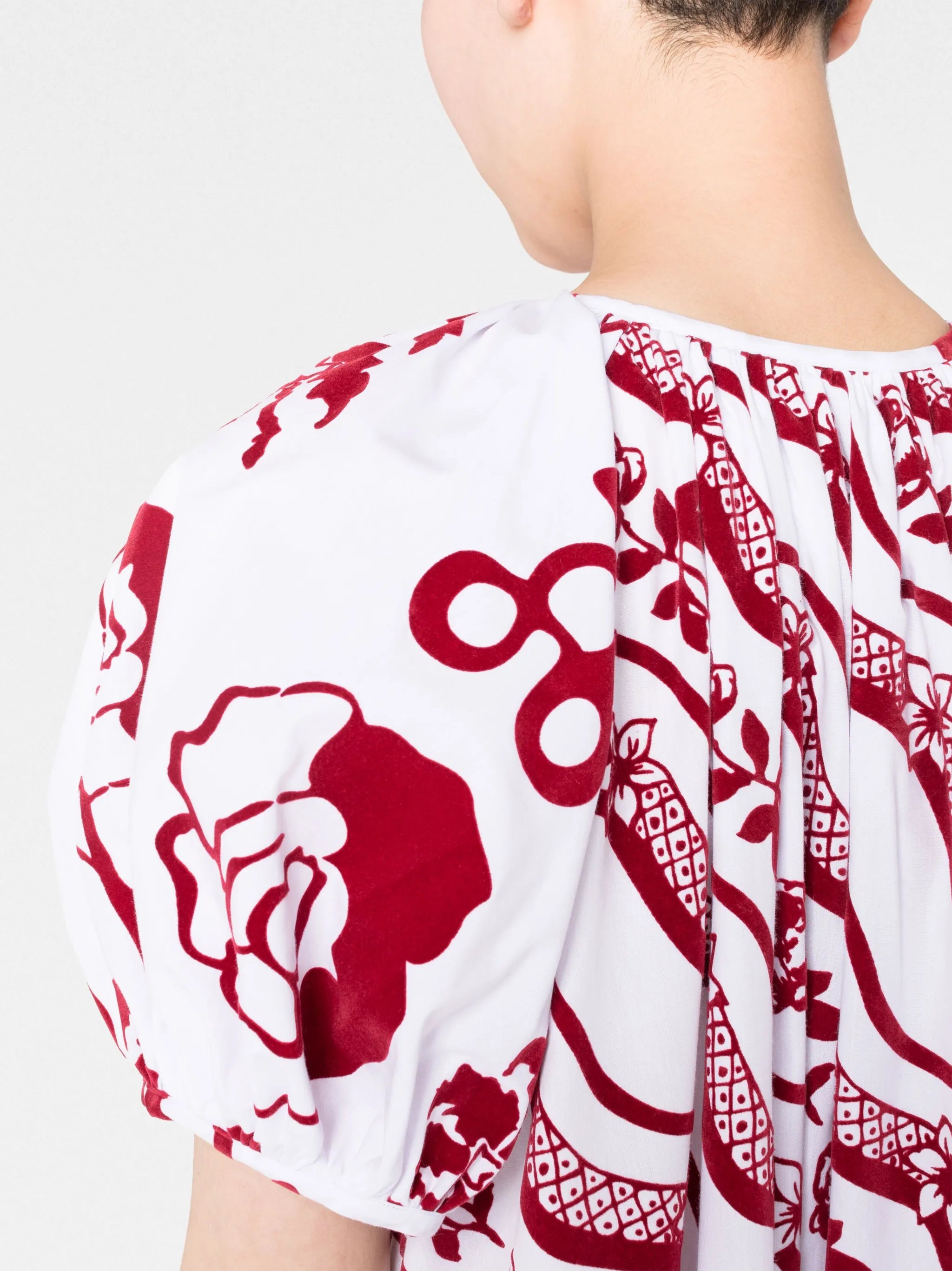 Efi floral-print dress