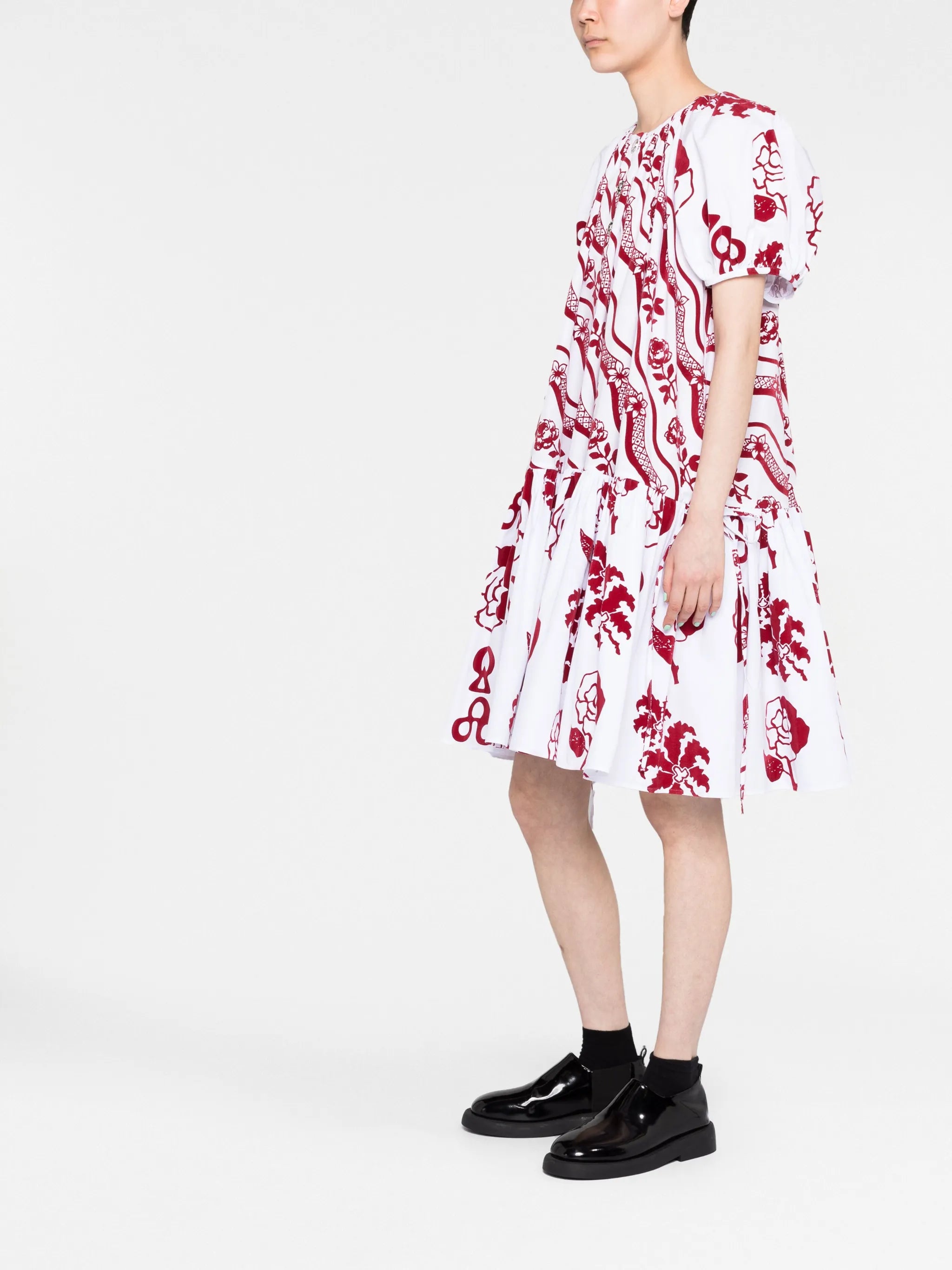 Efi floral-print dress