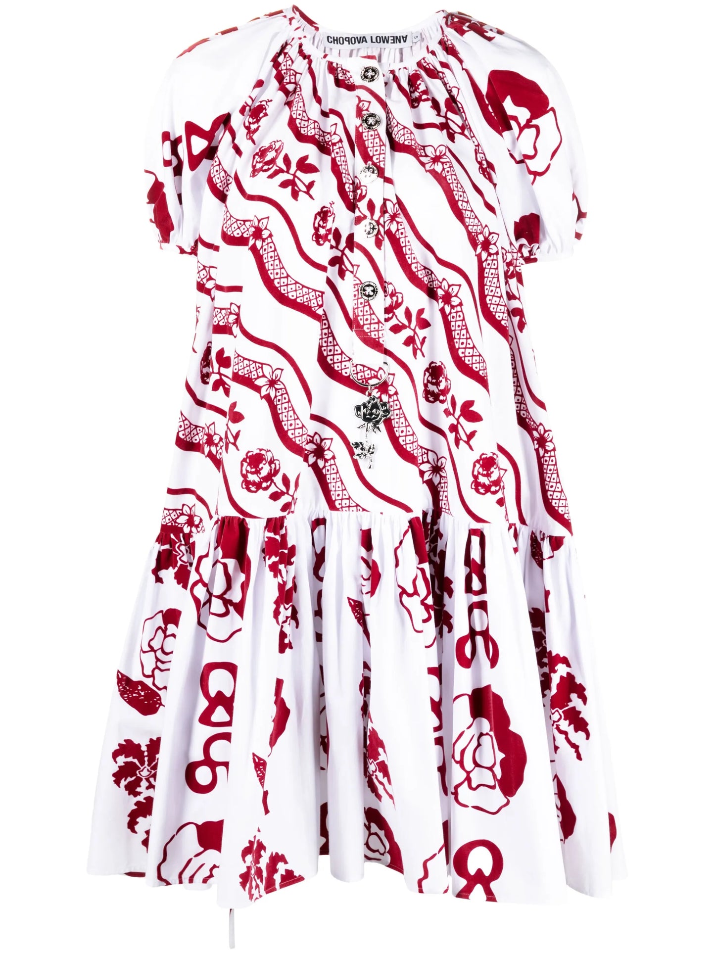 Efi floral-print dress