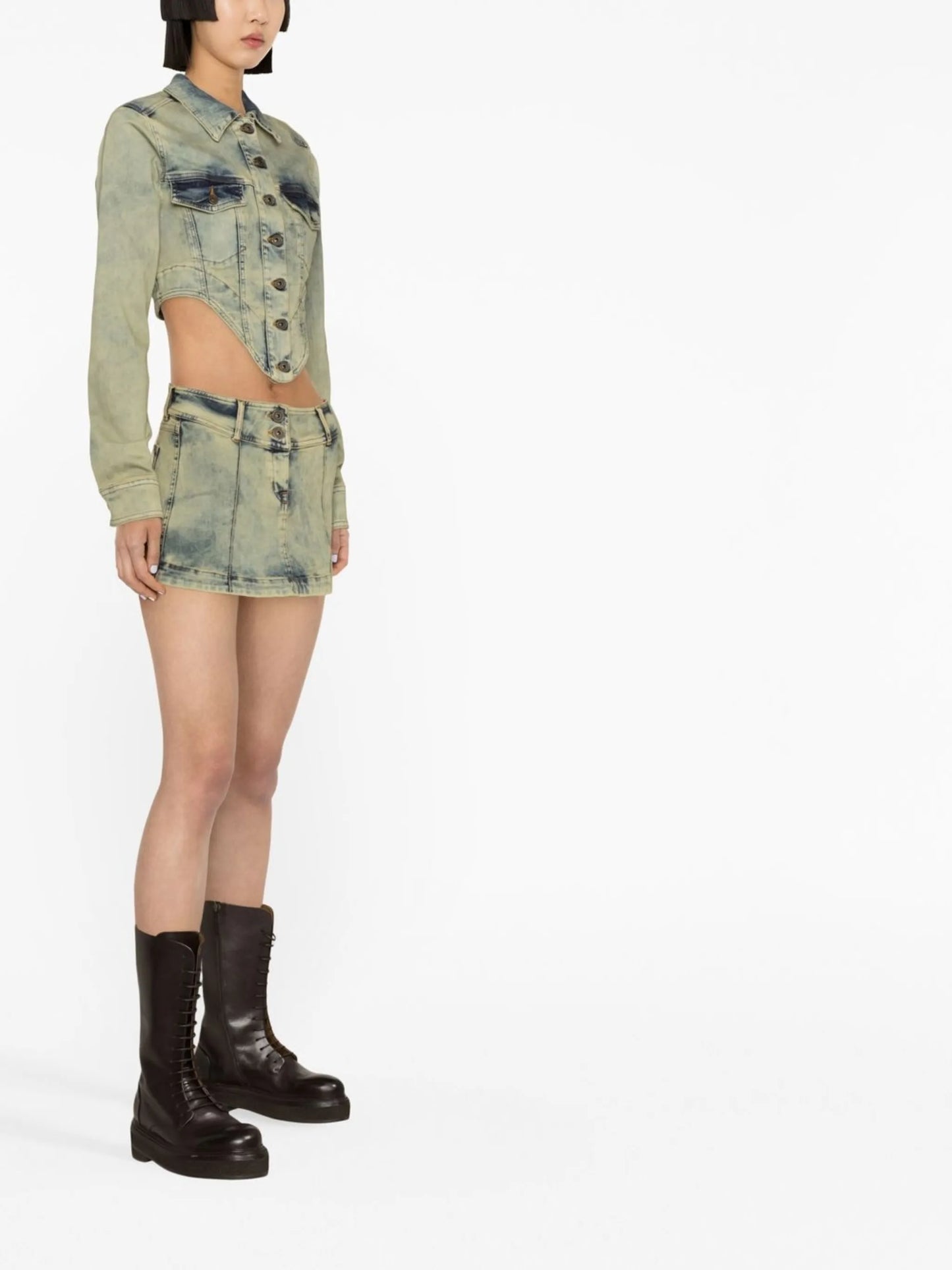 Harley Denim Mini Skirt