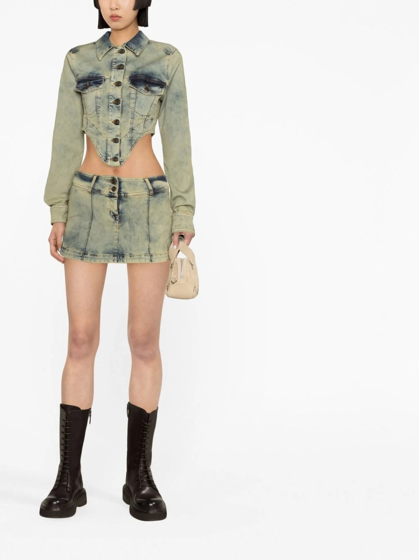 Harley Denim Mini Skirt