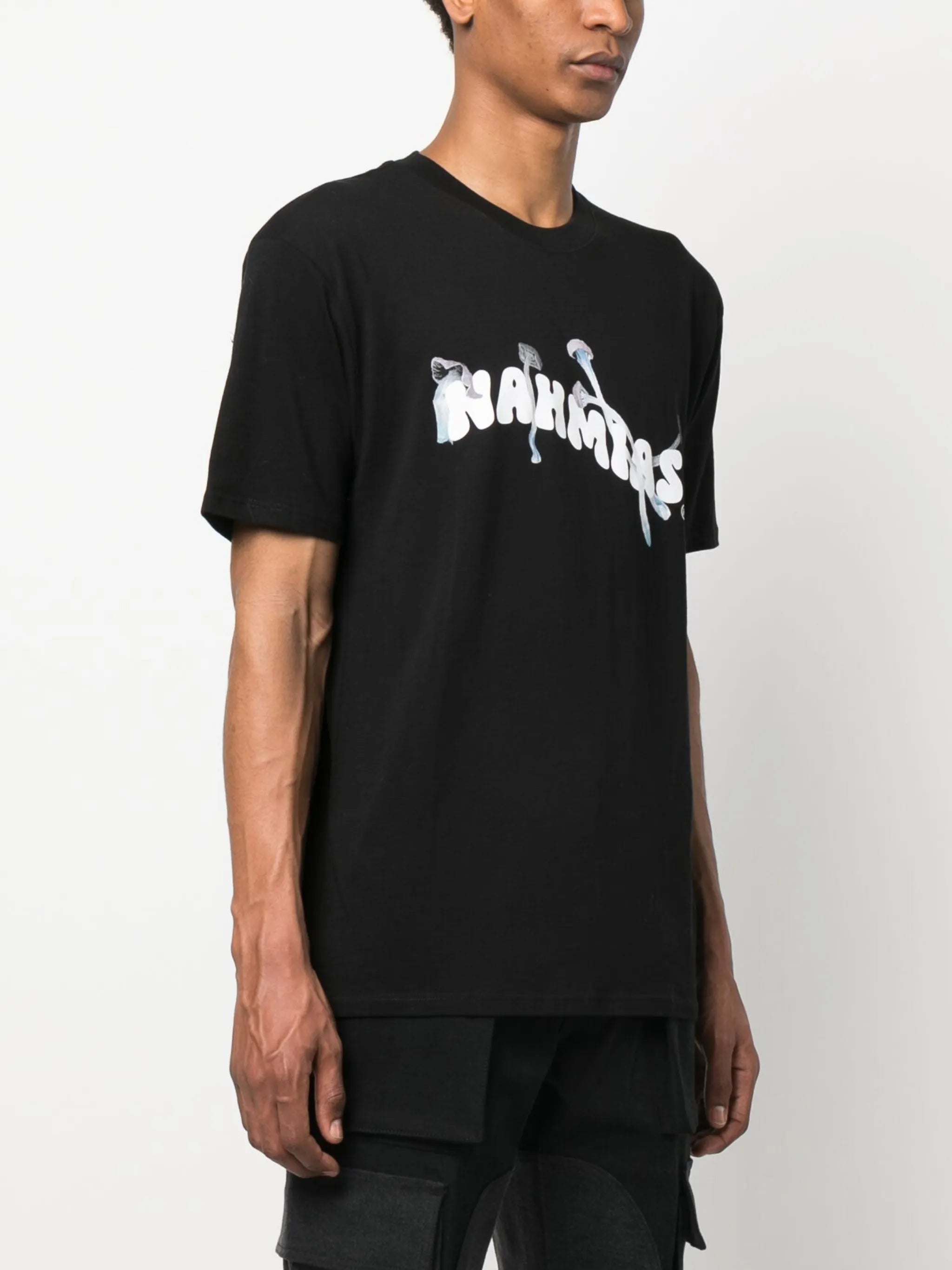 logo-print cotton T-shirt