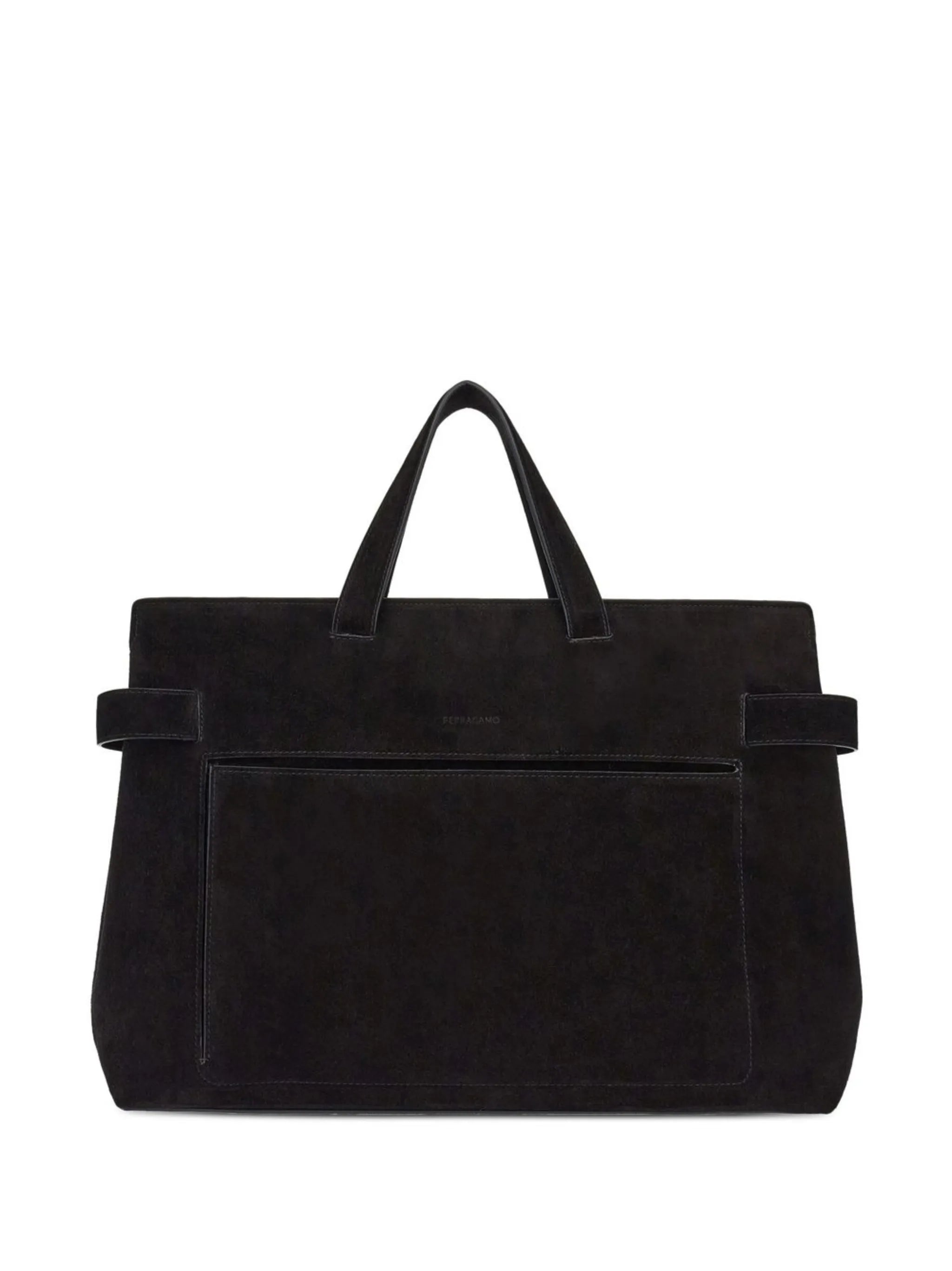 calf leather tote bag