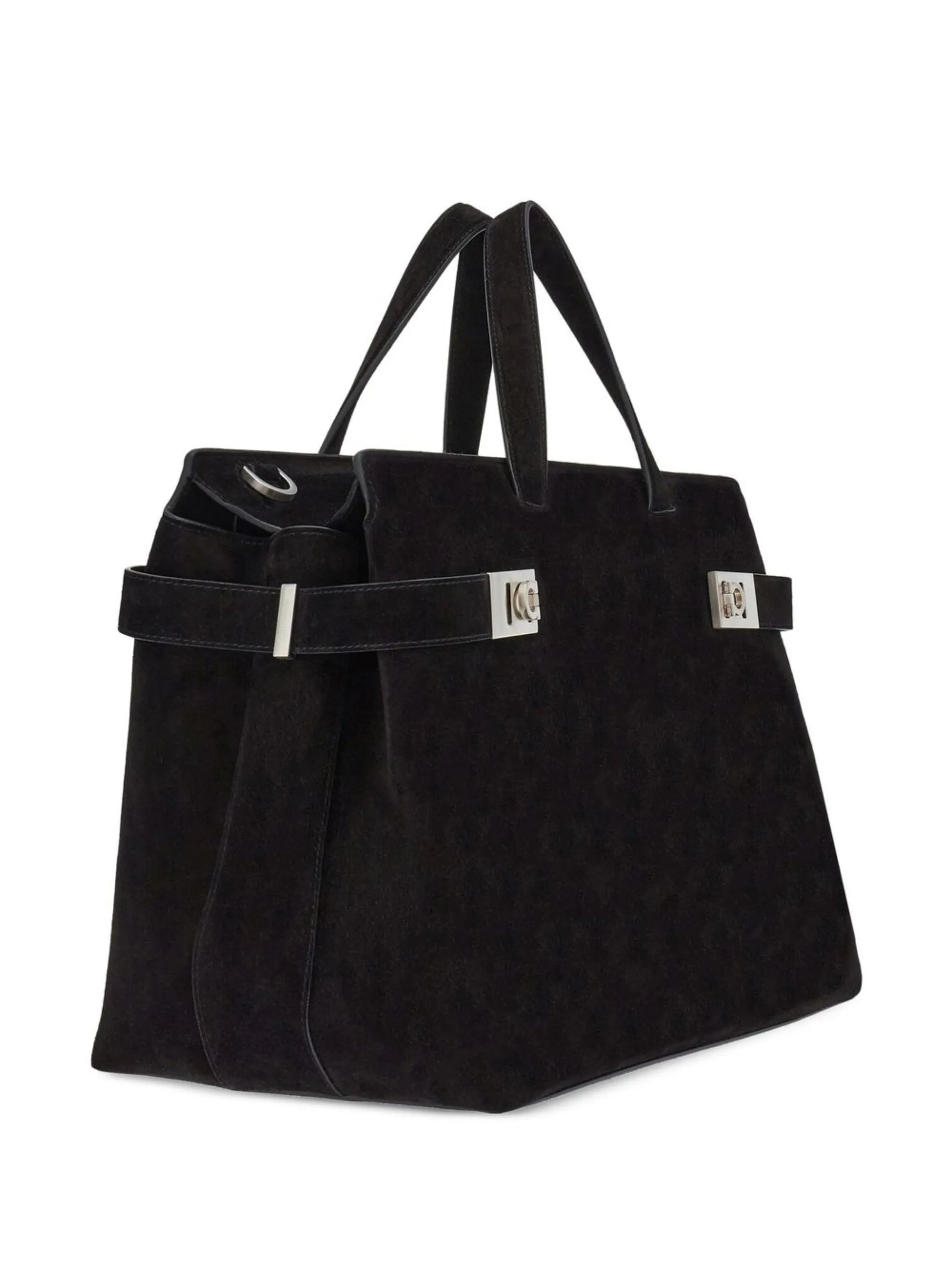 calf leather tote bag