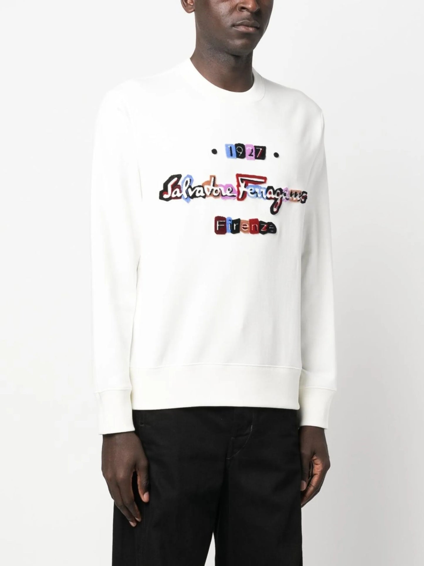 Felpa logo-print sweatshirt