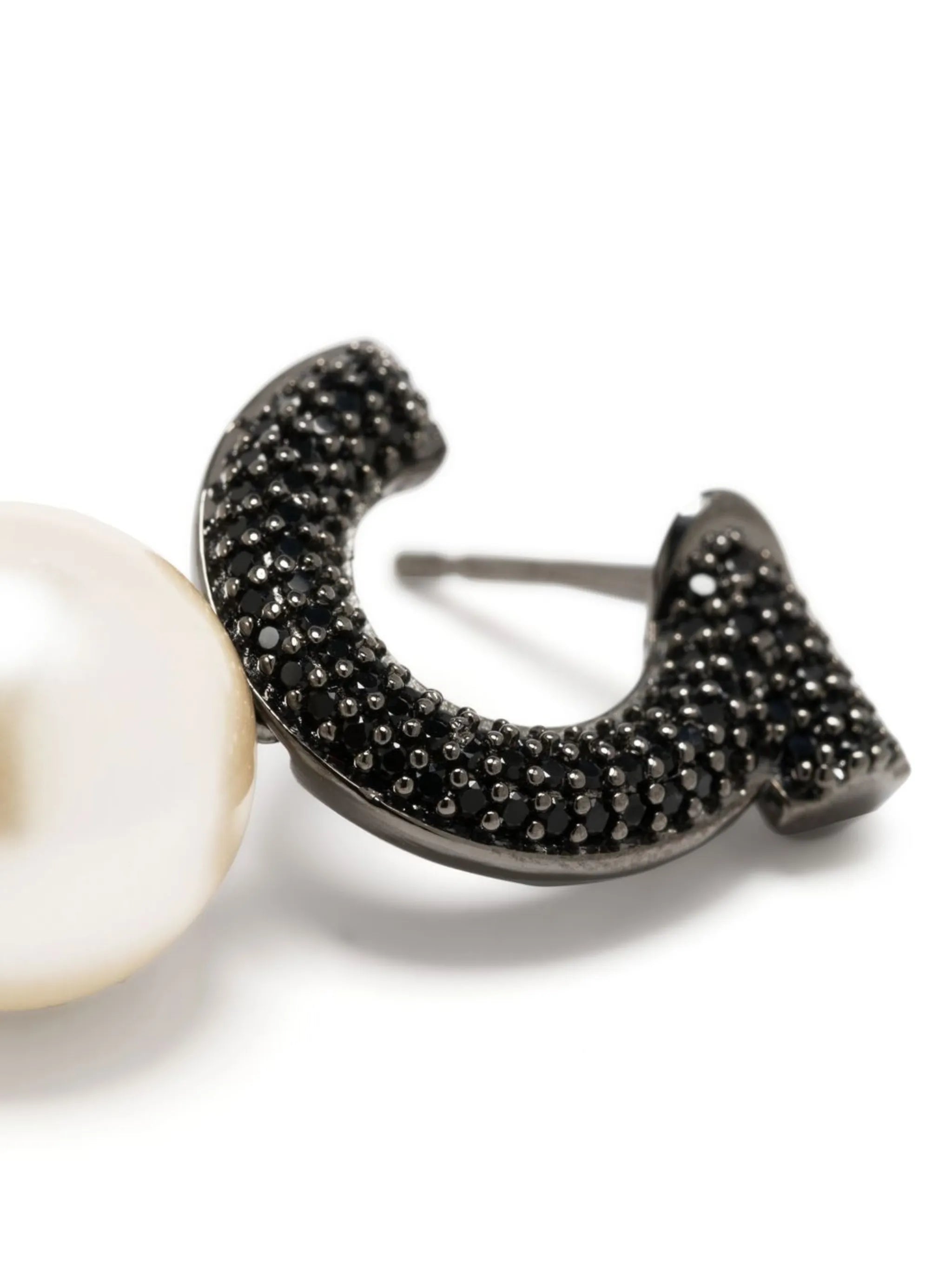 baroque-pearl earrings