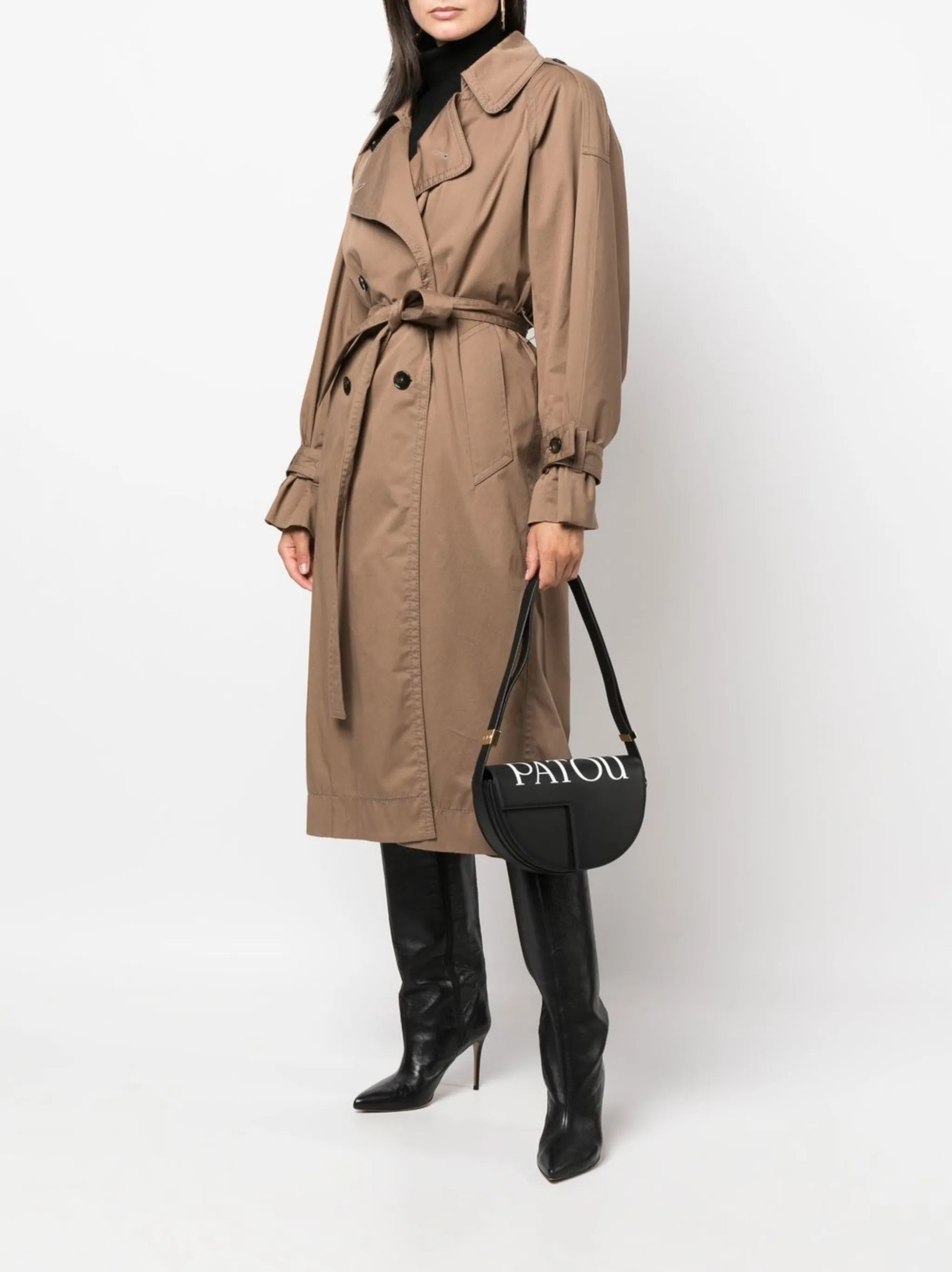 Le Patou leather shoulder bag