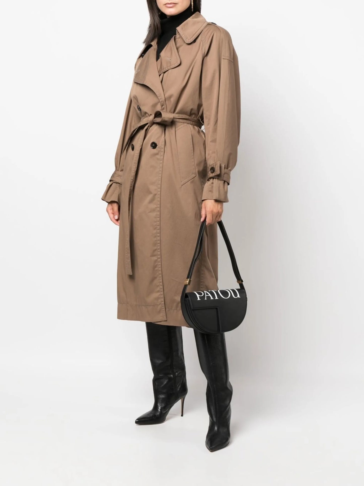 Le Patou leather shoulder bag