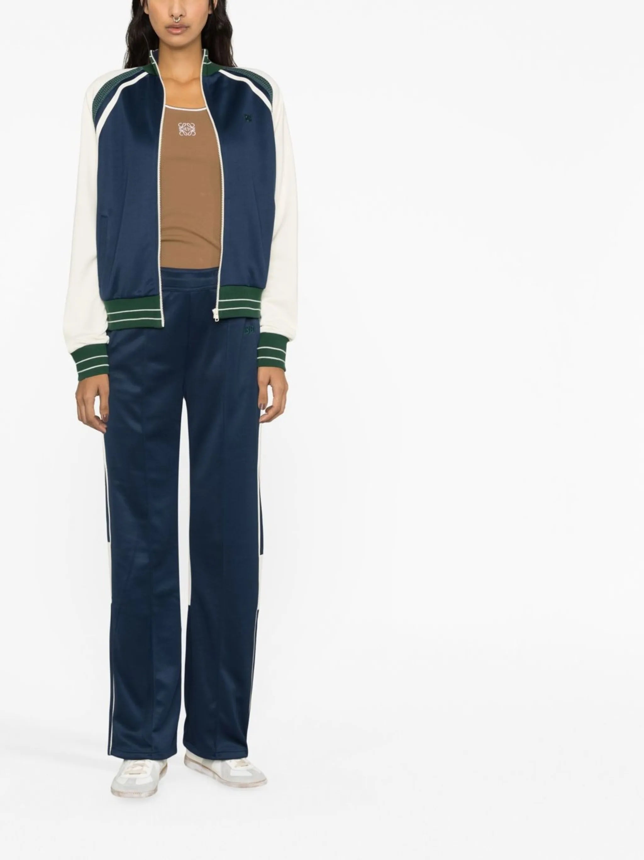 Koala colour-block track jacket