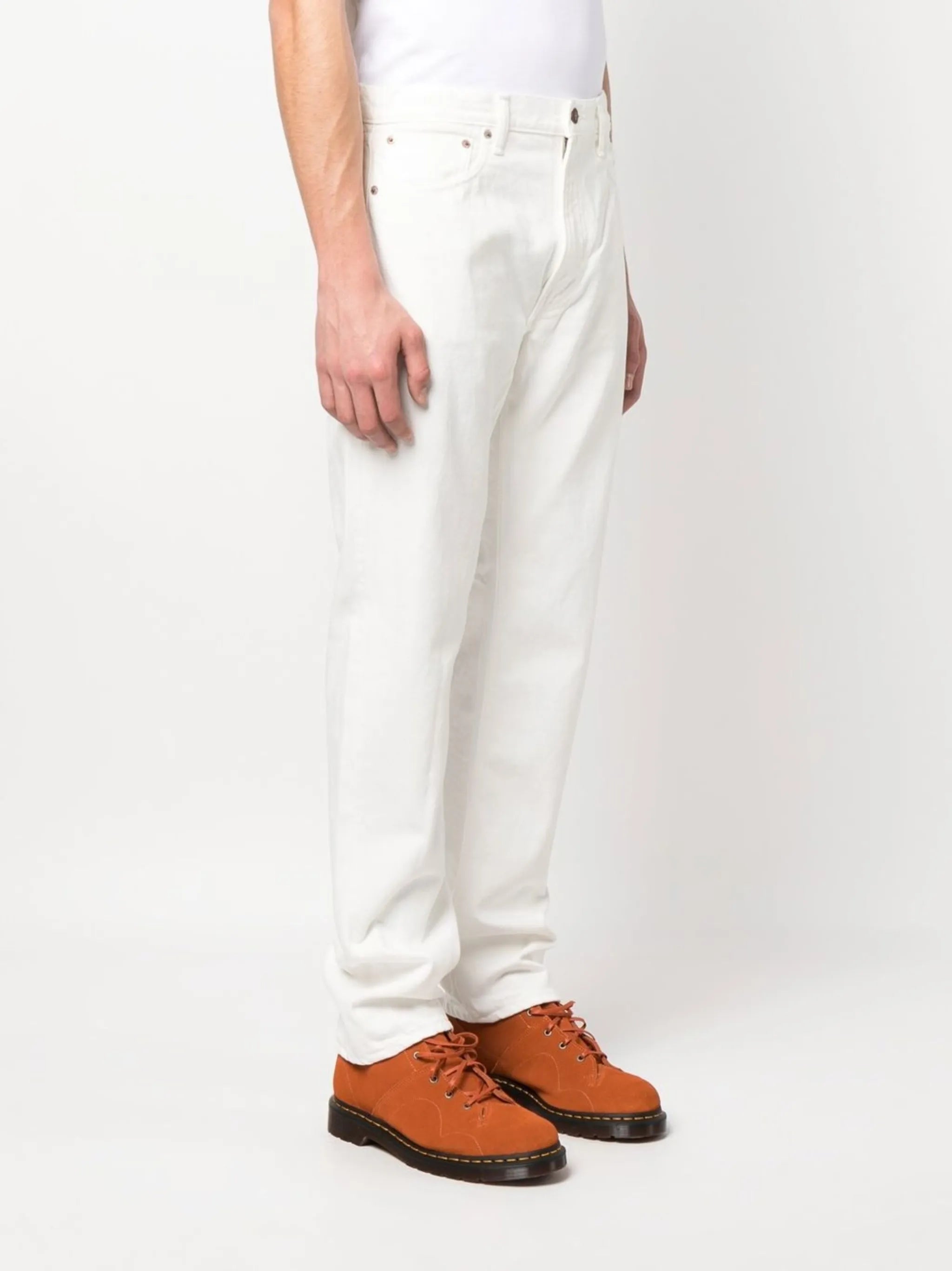 straight-leg jeans