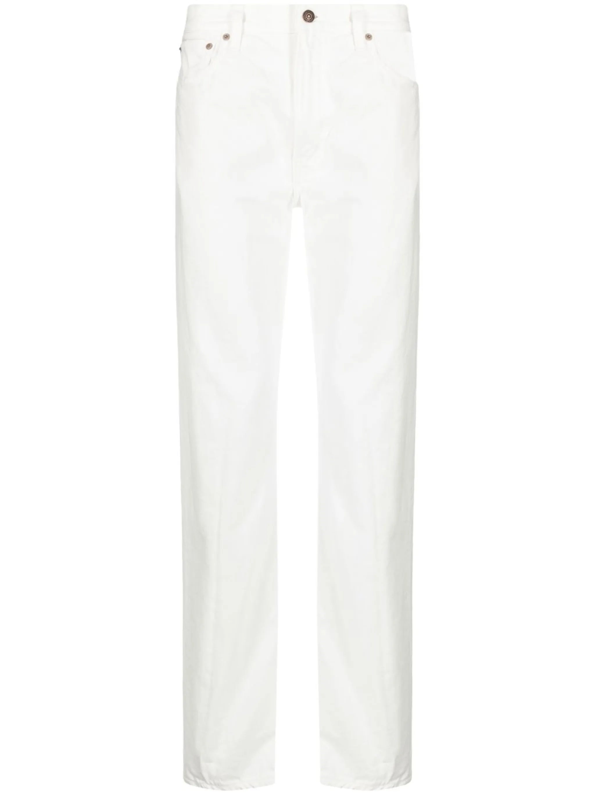 straight-leg jeans