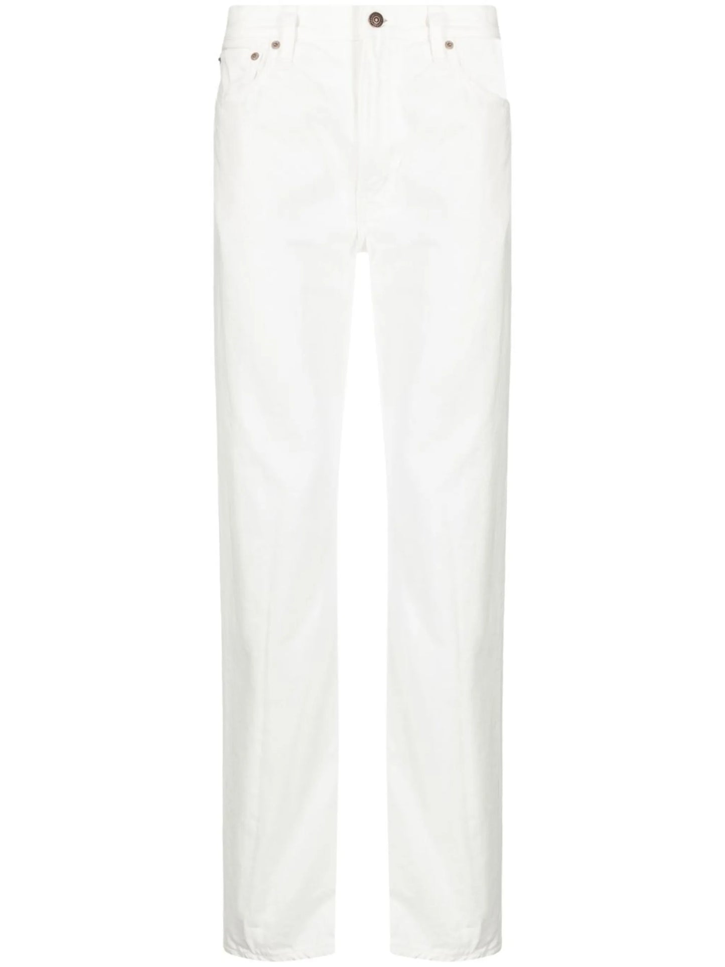 straight-leg jeans