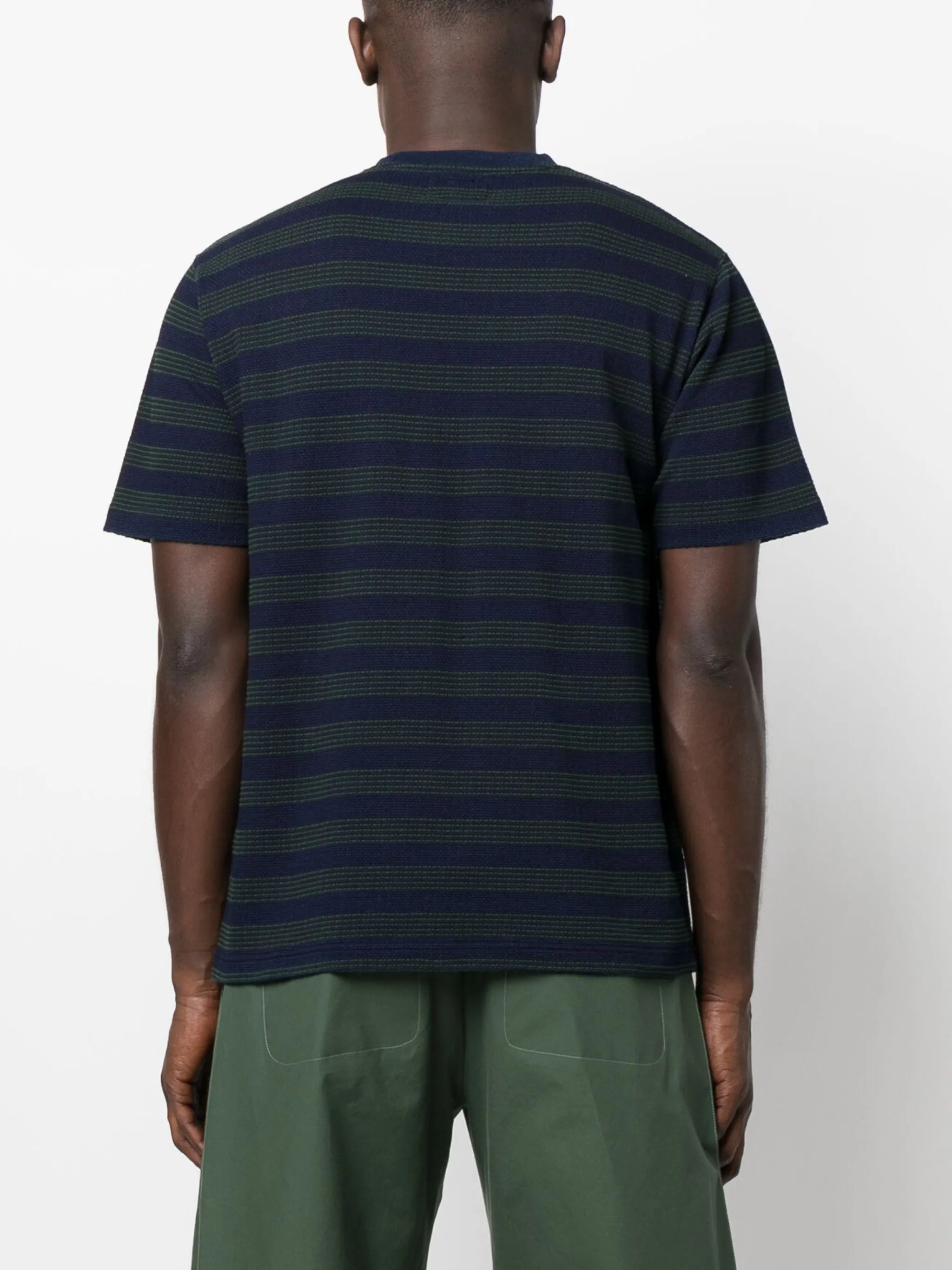striped cotton T-shirt