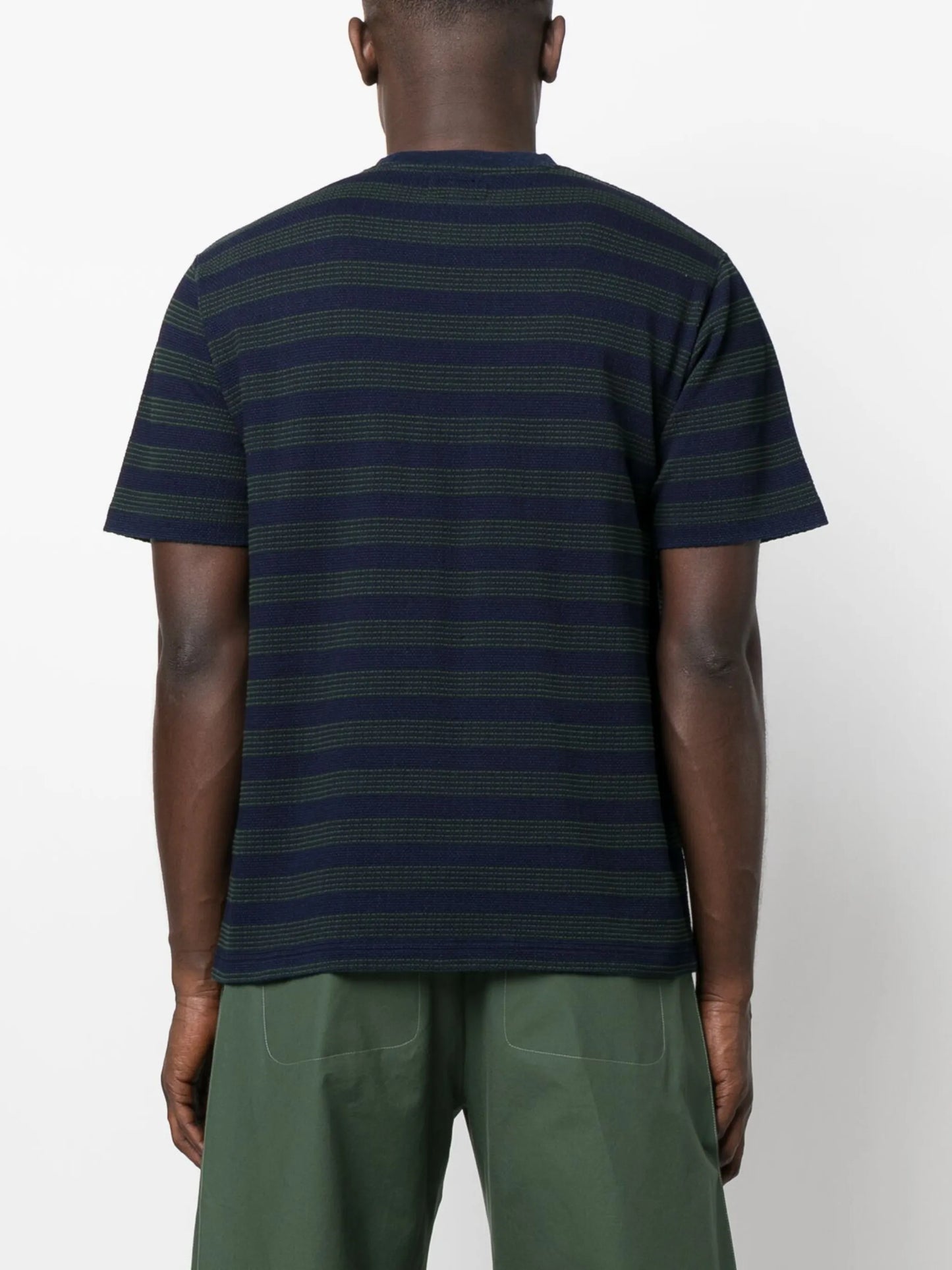 striped cotton T-shirt