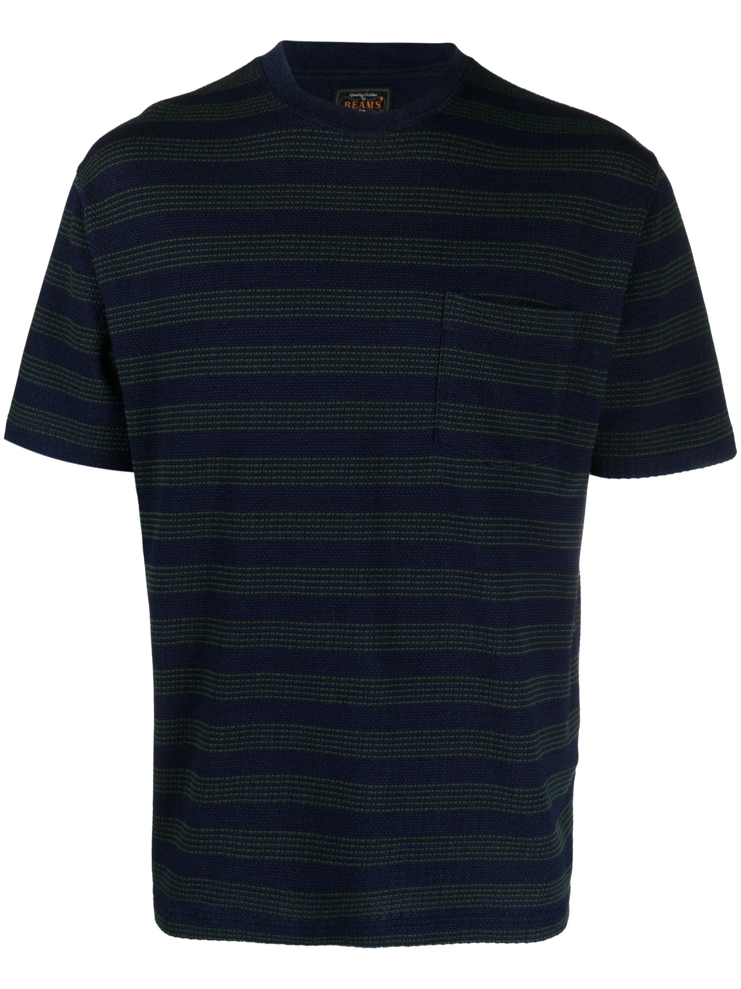 striped cotton T-shirt