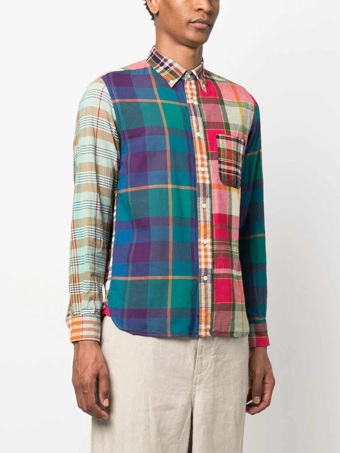 Indian Madras plaid shirt