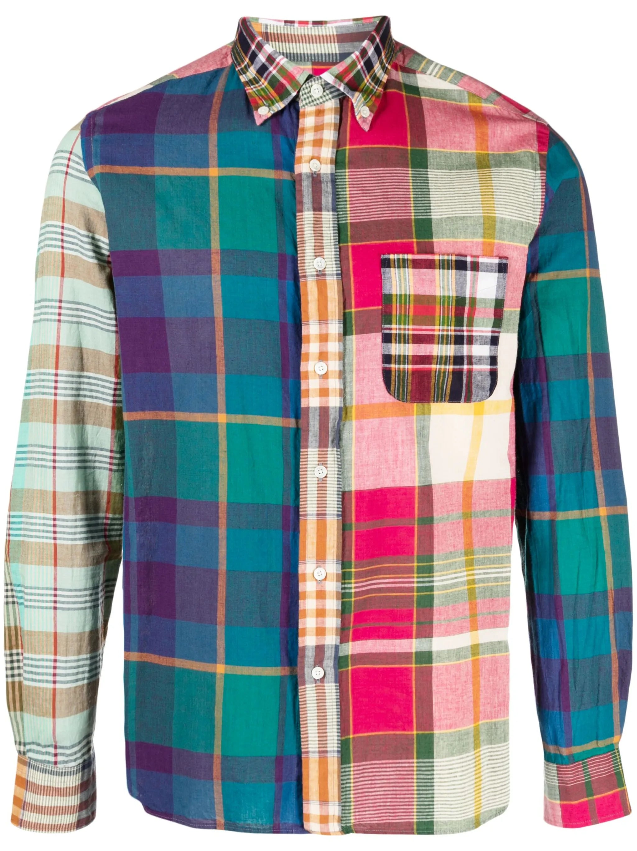 Indian Madras plaid shirt