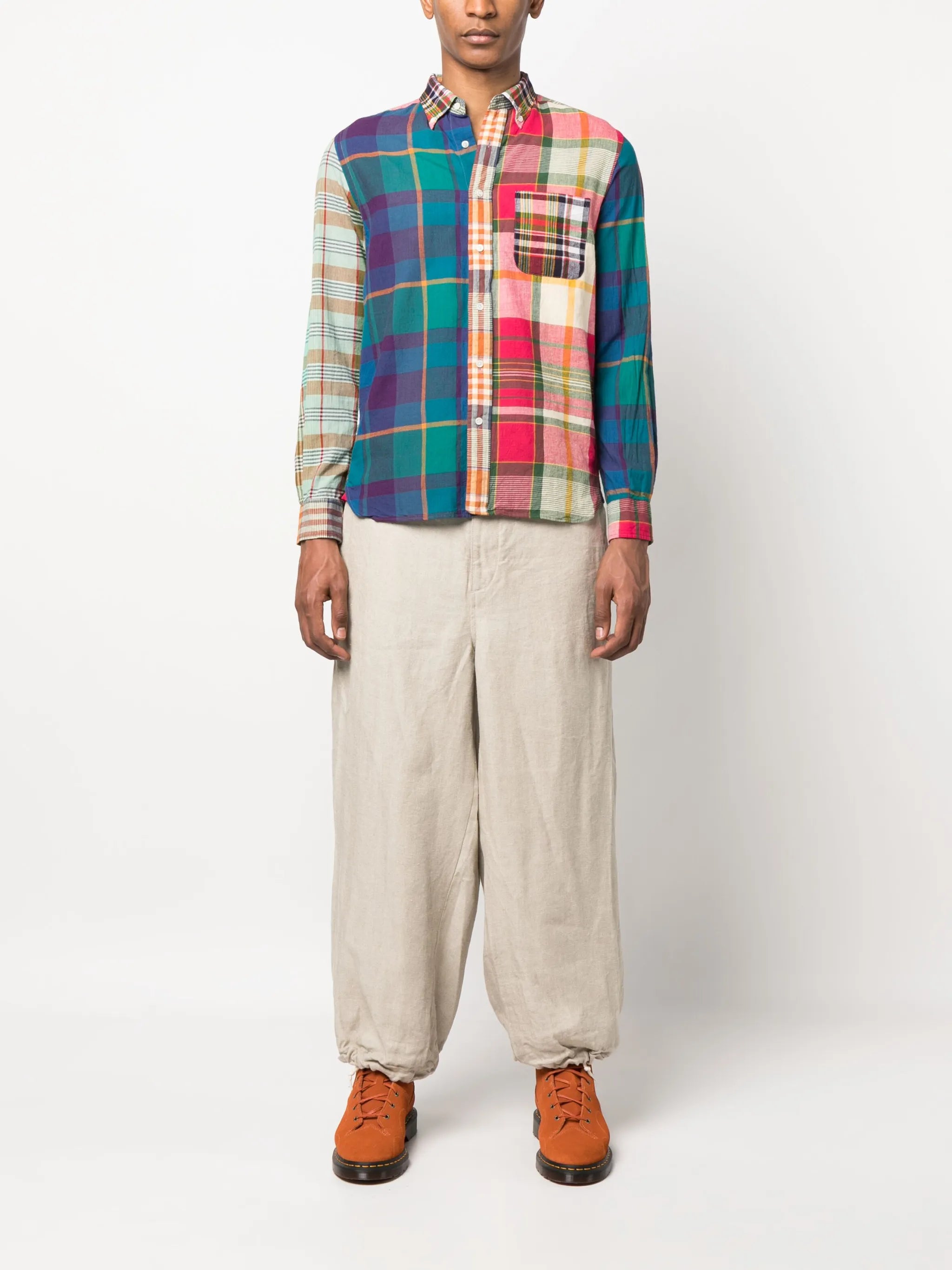 Indian Madras plaid shirt