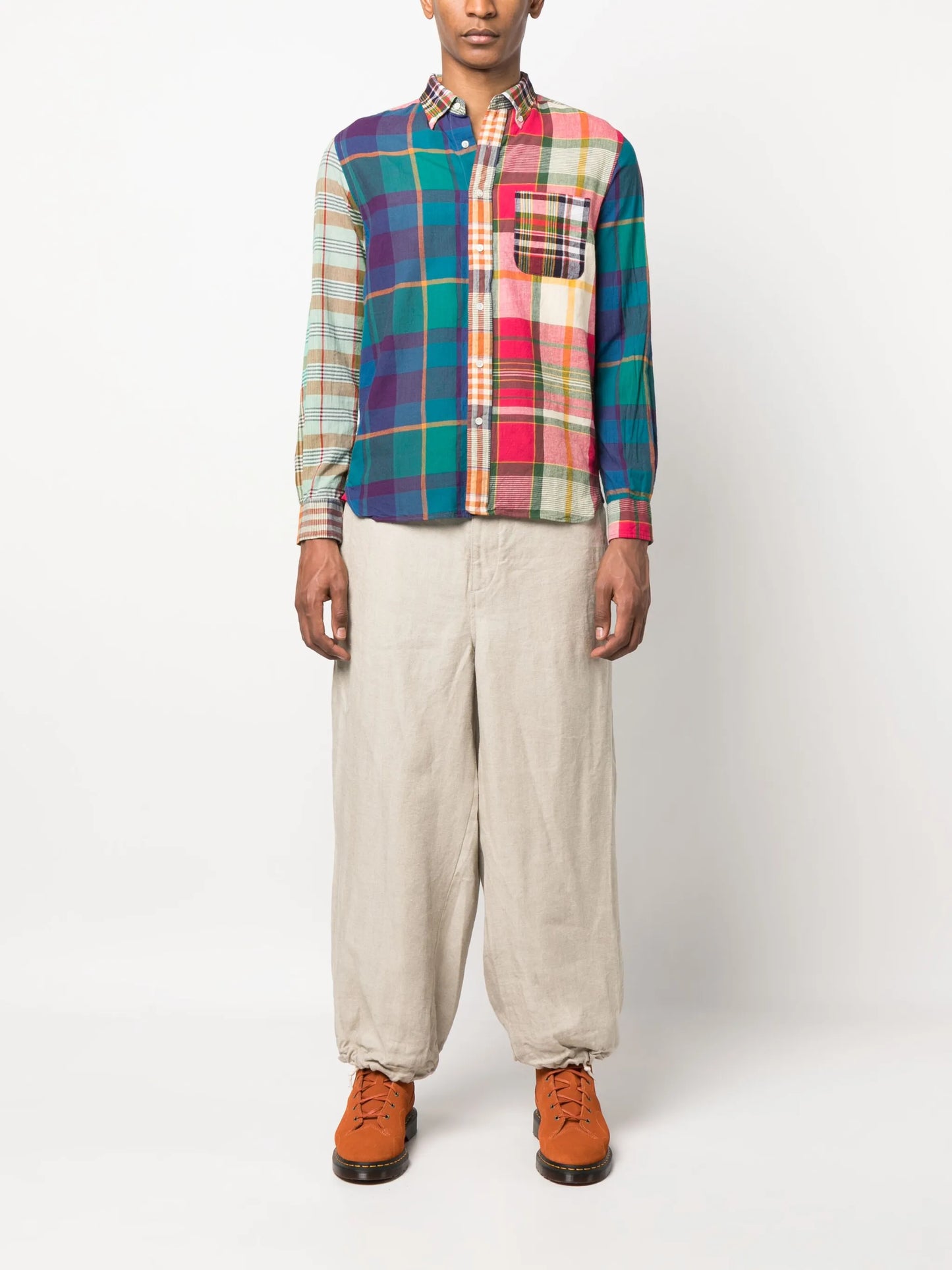 Indian Madras plaid shirt