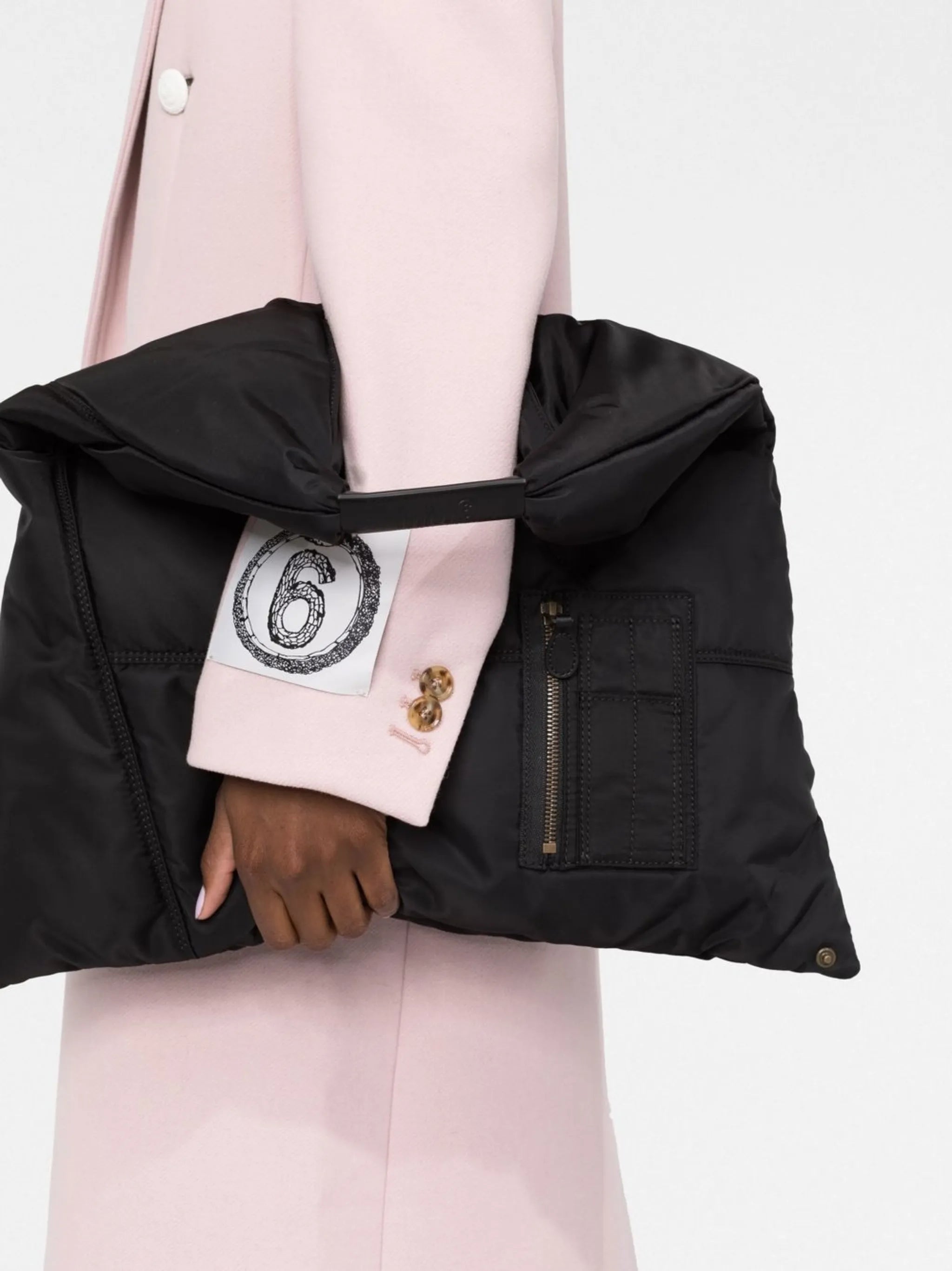 Japanese padded tote bag