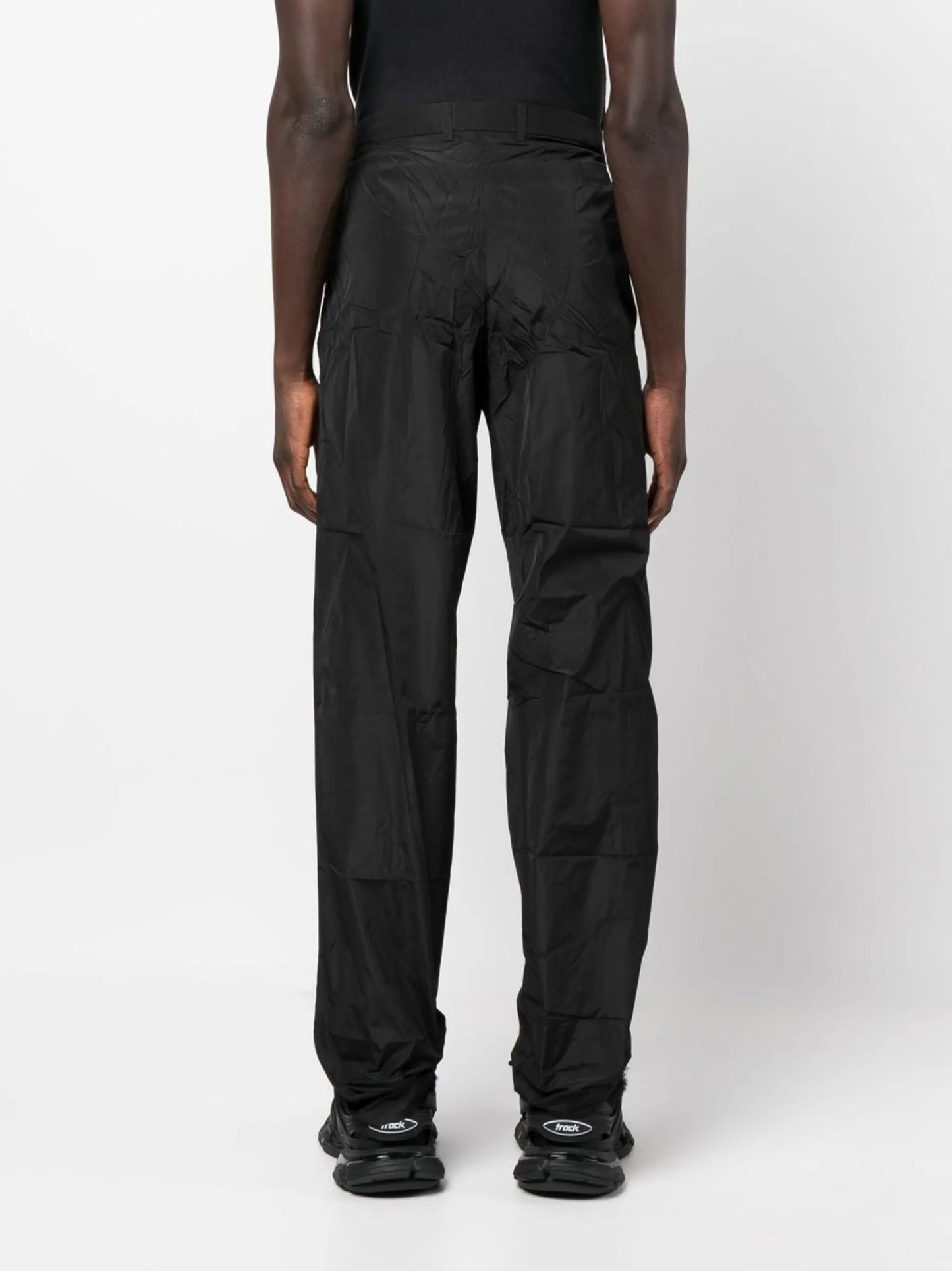 technical straight-leg trousers