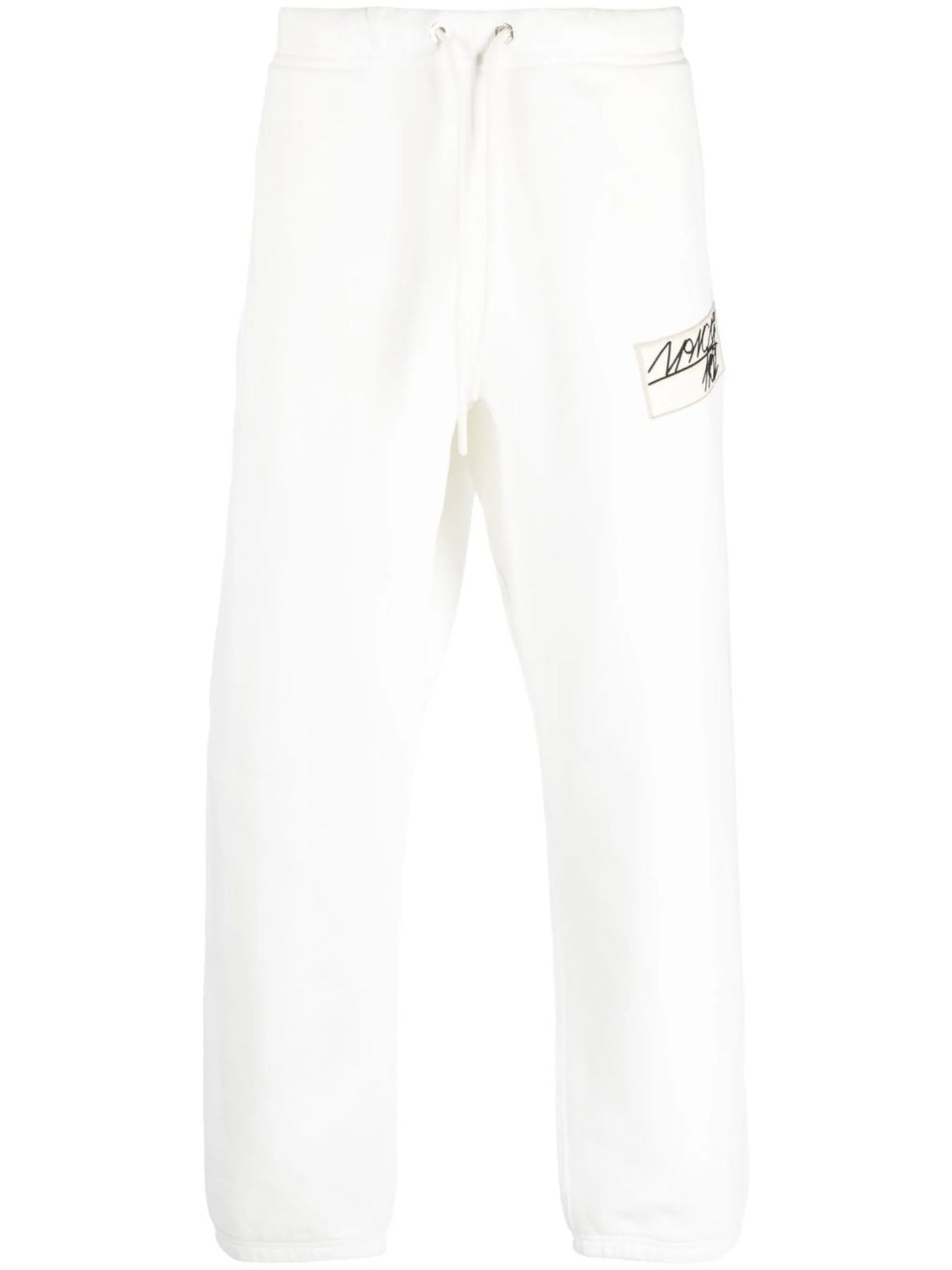 logo-patch track pants