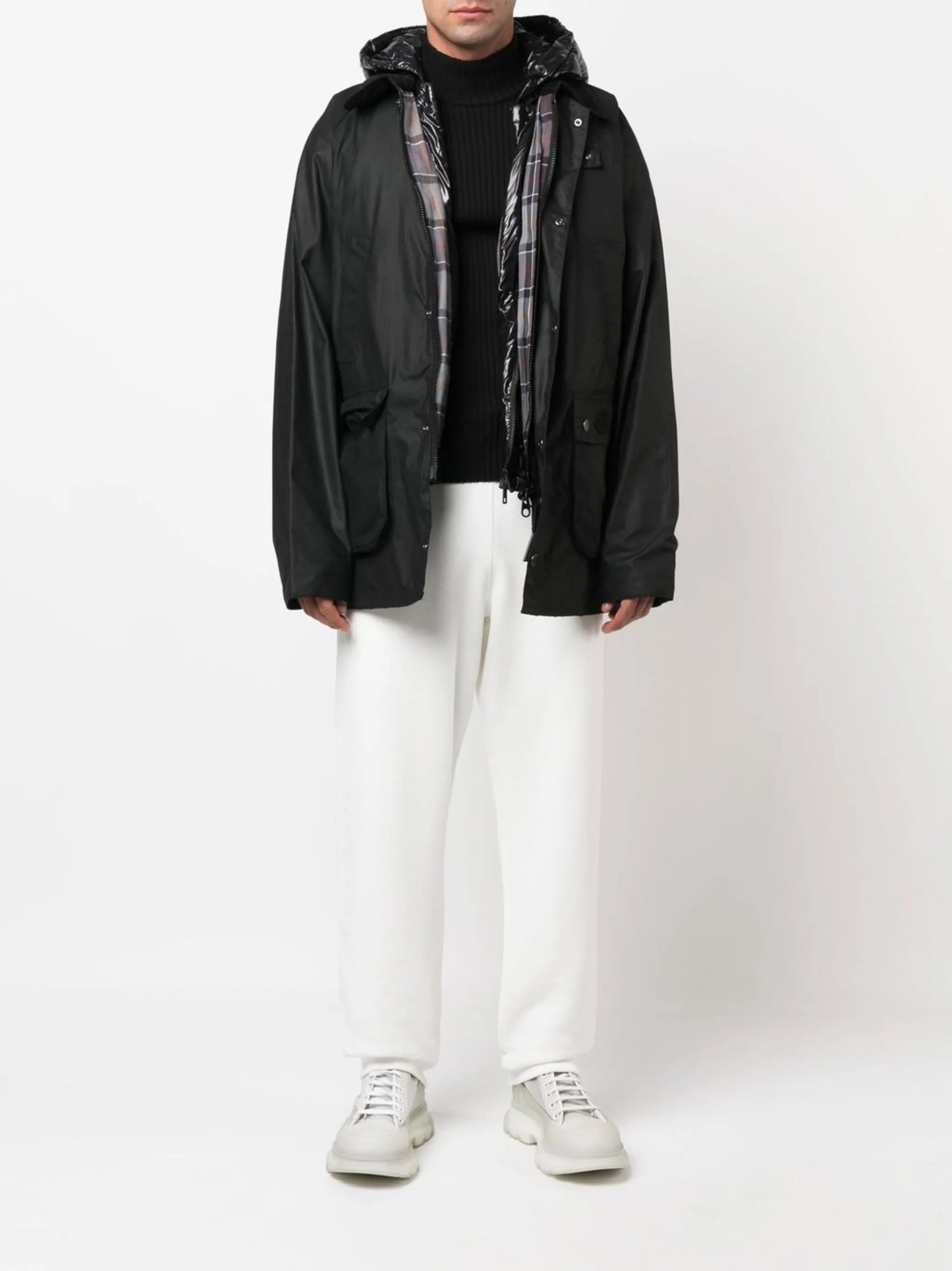 logo-patch track pants