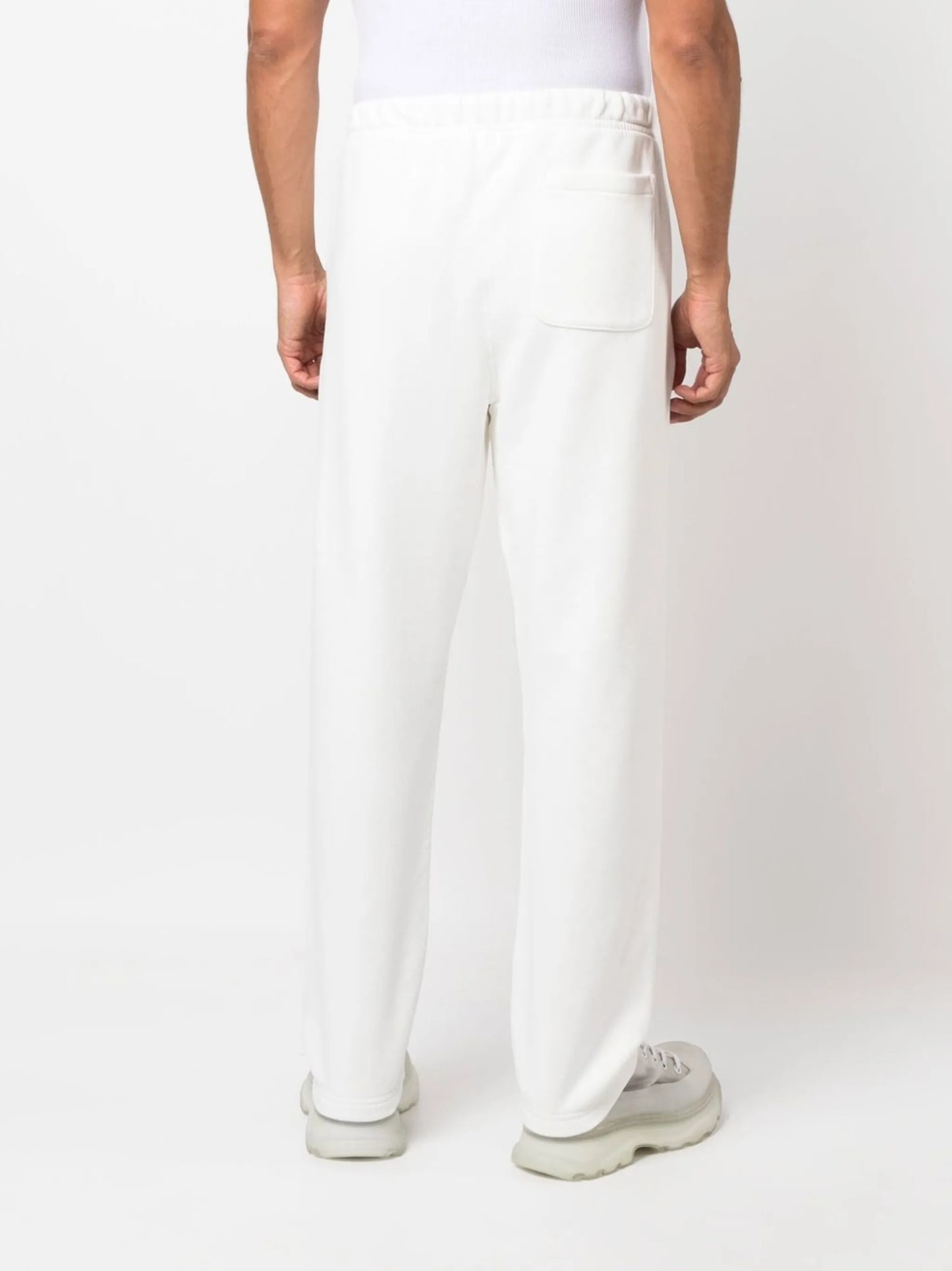 logo-patch track pants