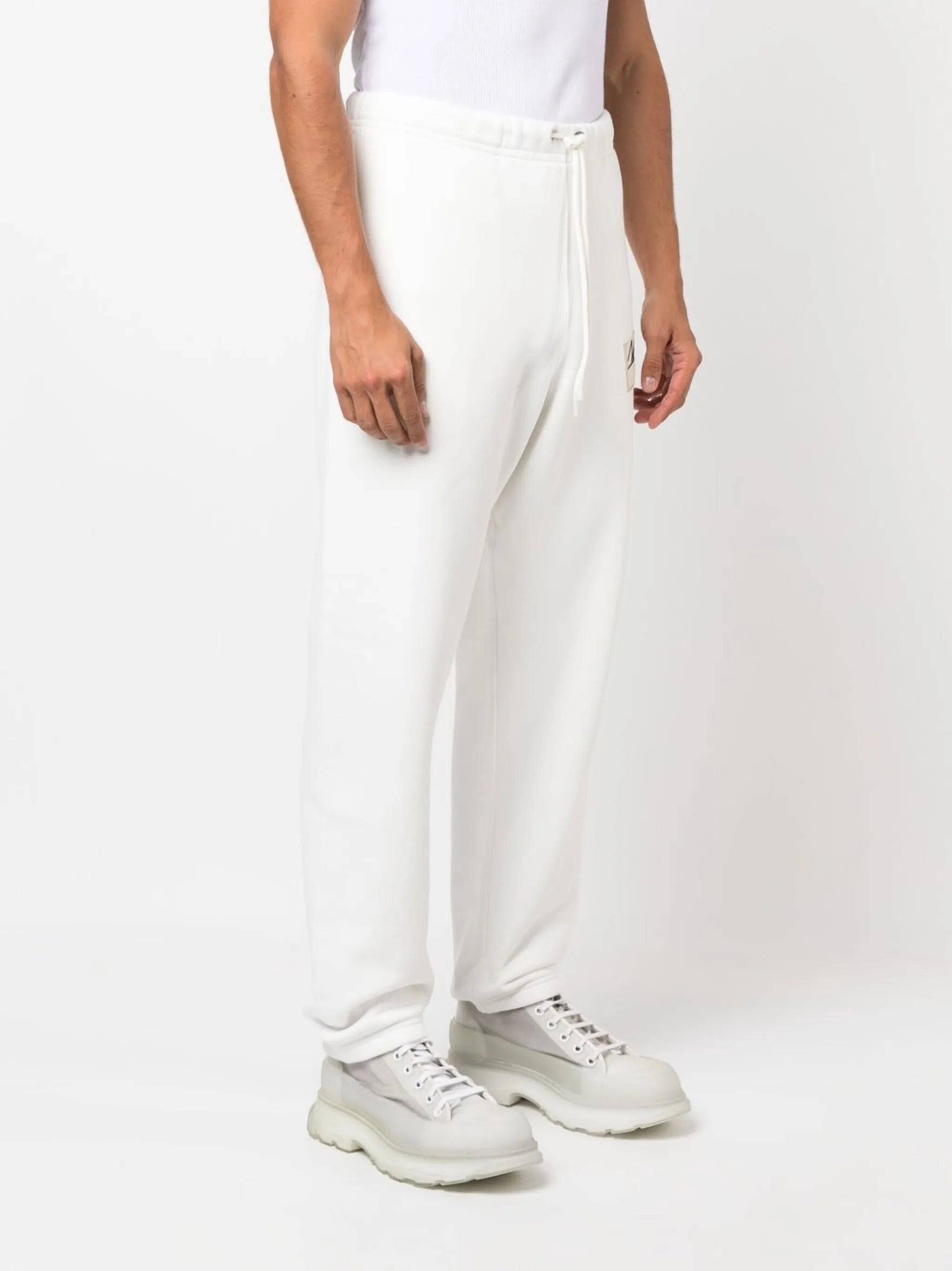 logo-patch track pants