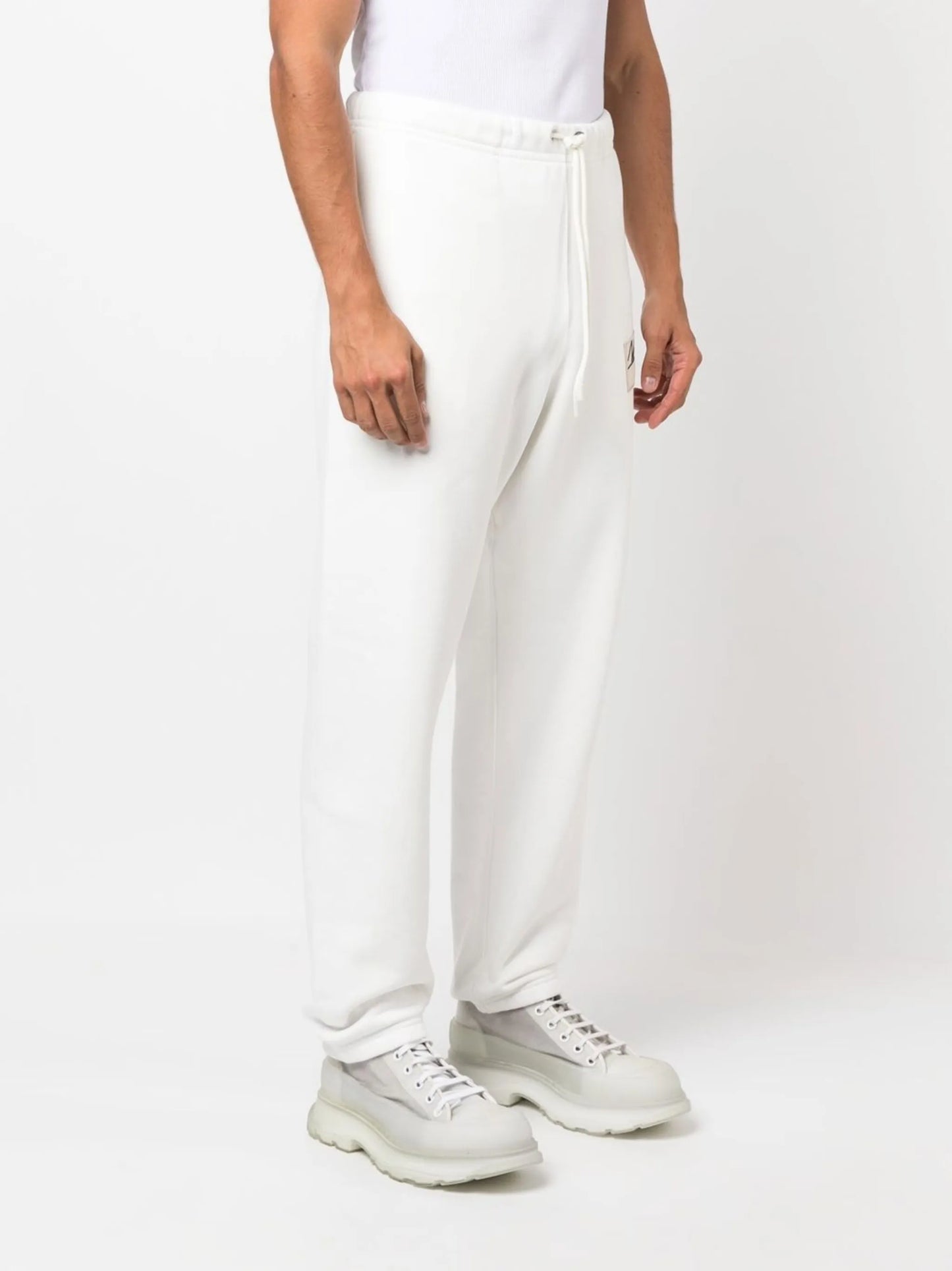 logo-patch track pants
