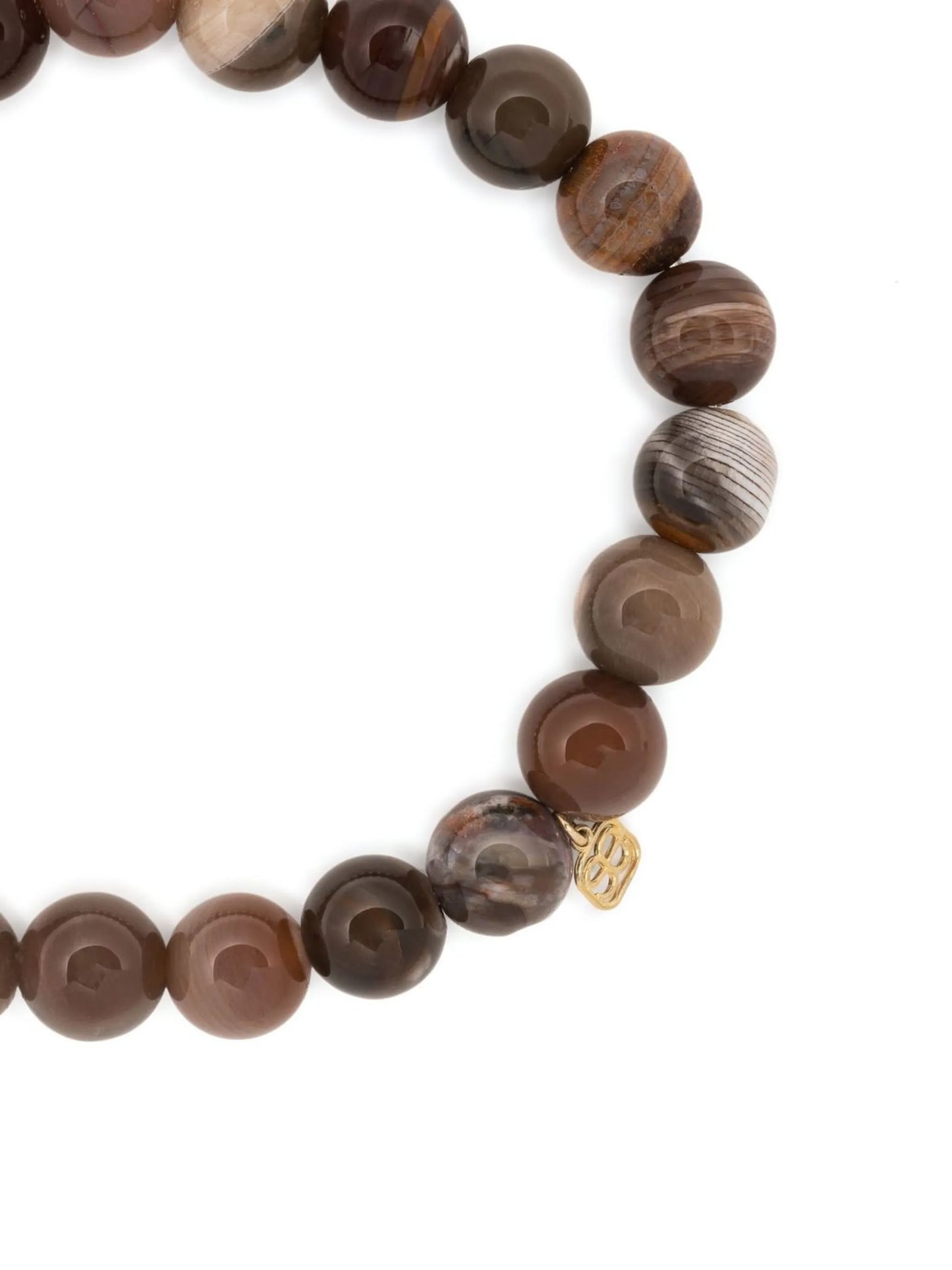 14kt yellow gold beaded bracelet