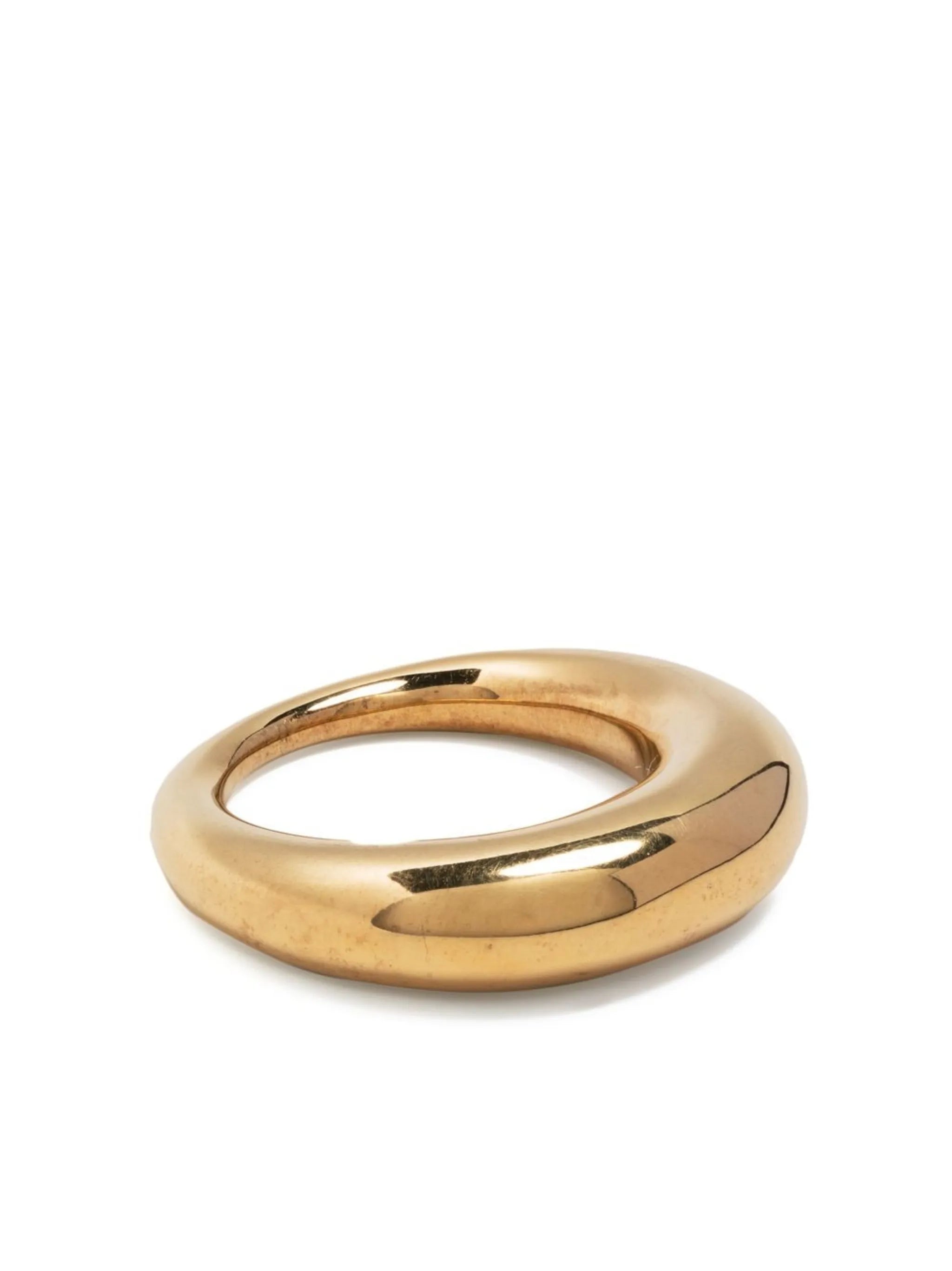 Fat Snake gold-plated vermeil ring