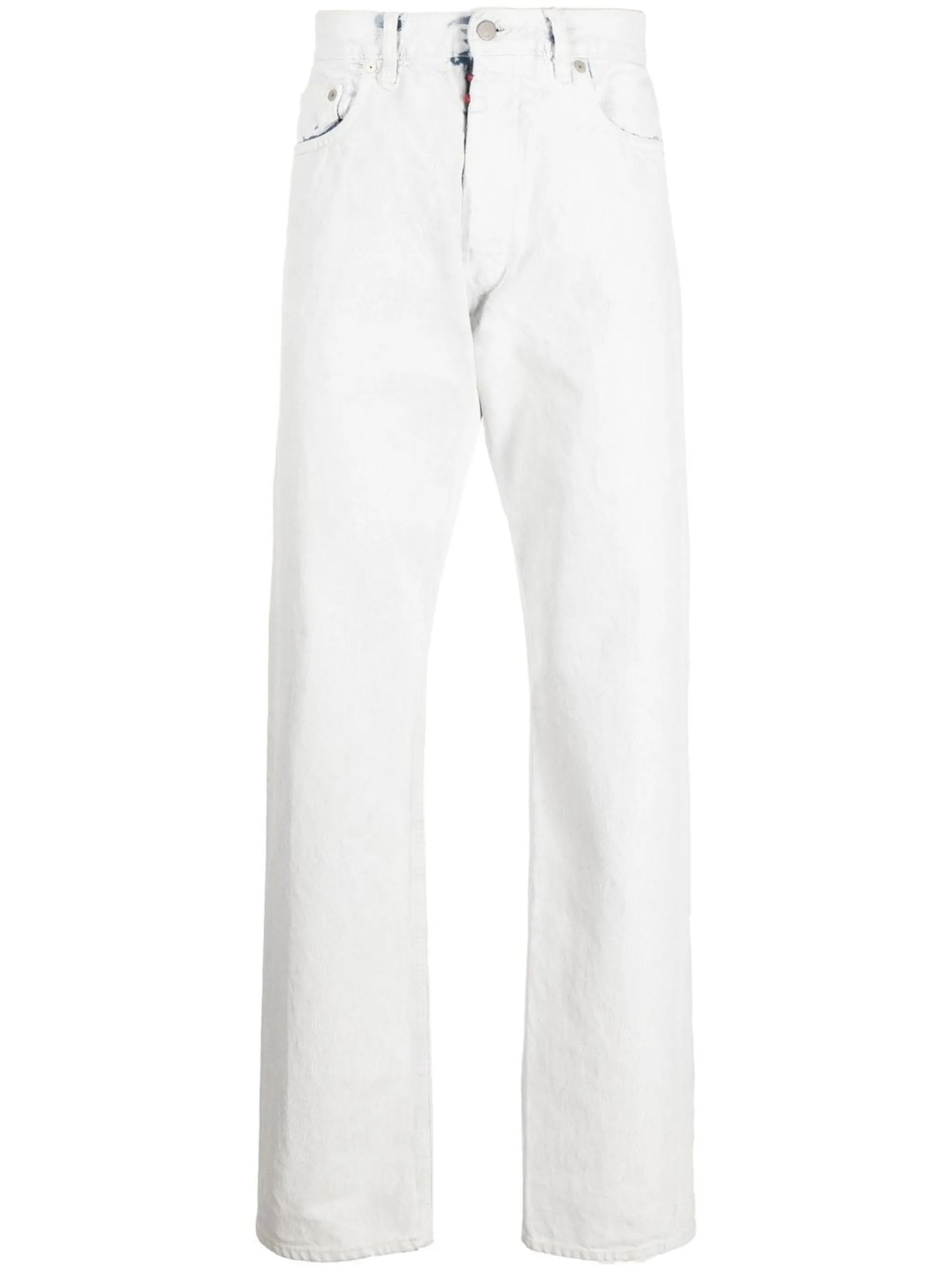 straight-leg jeans
