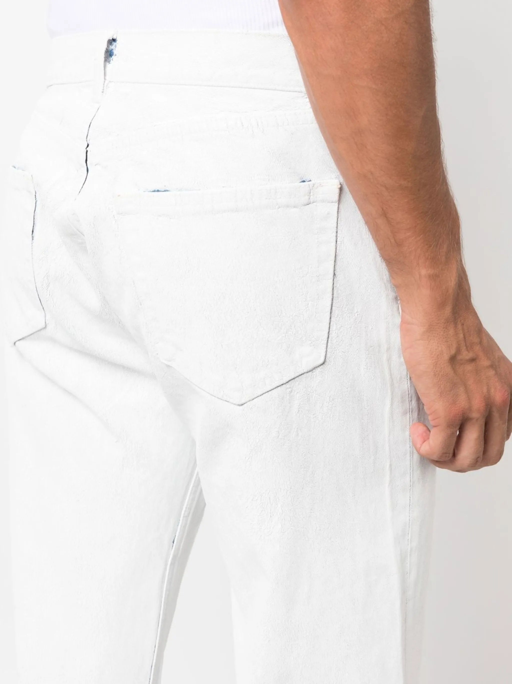straight-leg jeans