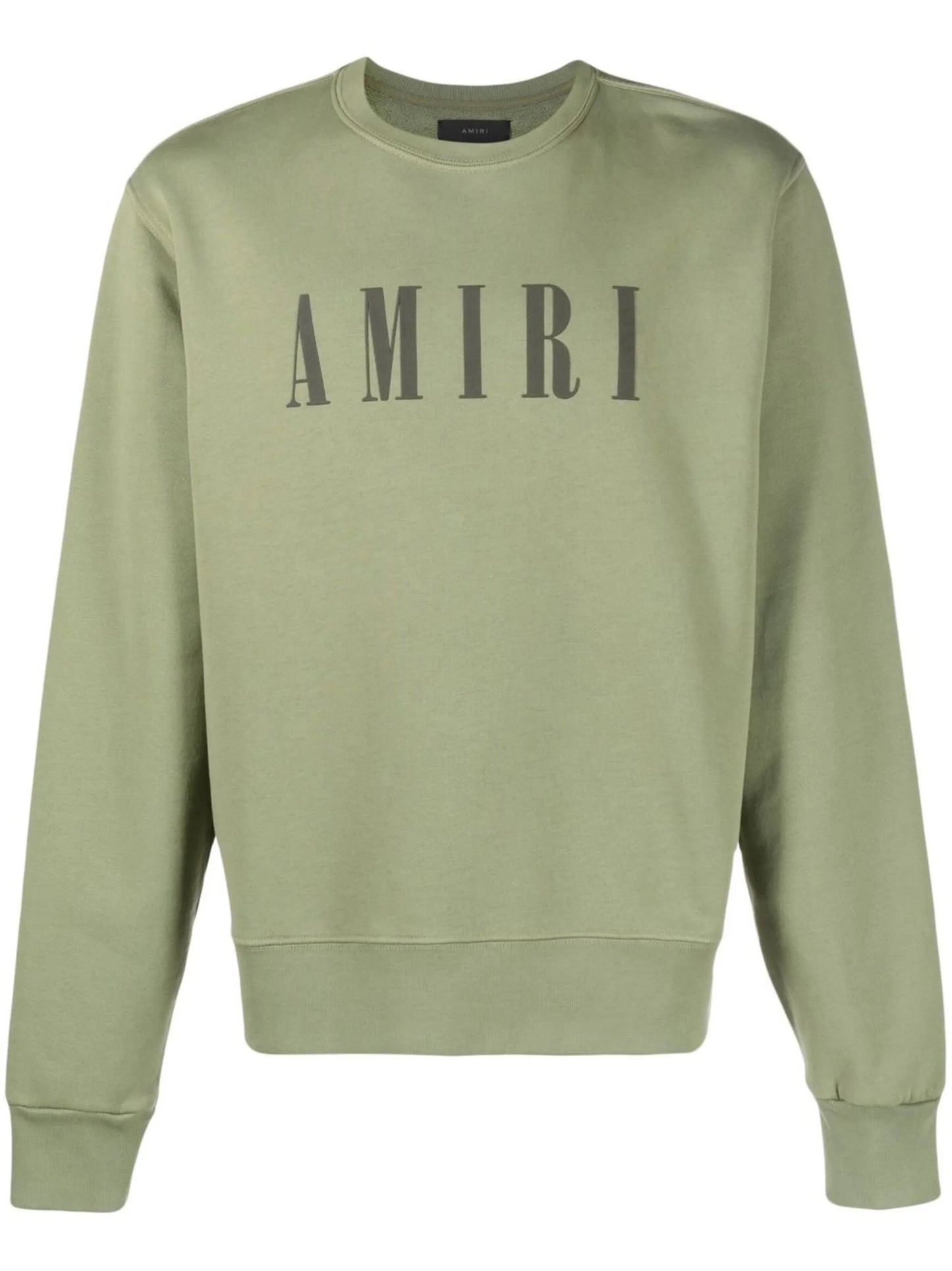 logo-print crew neck sweatshirt