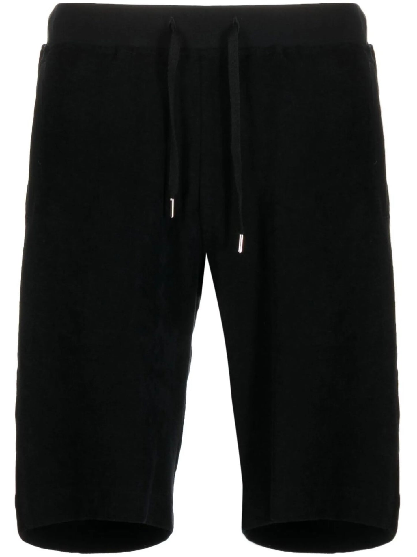 drawstring track shorts