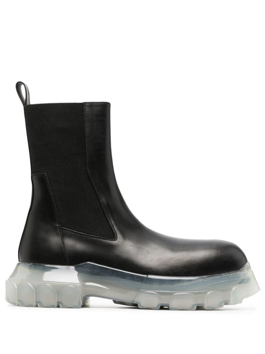 ankle-length Tractor boots