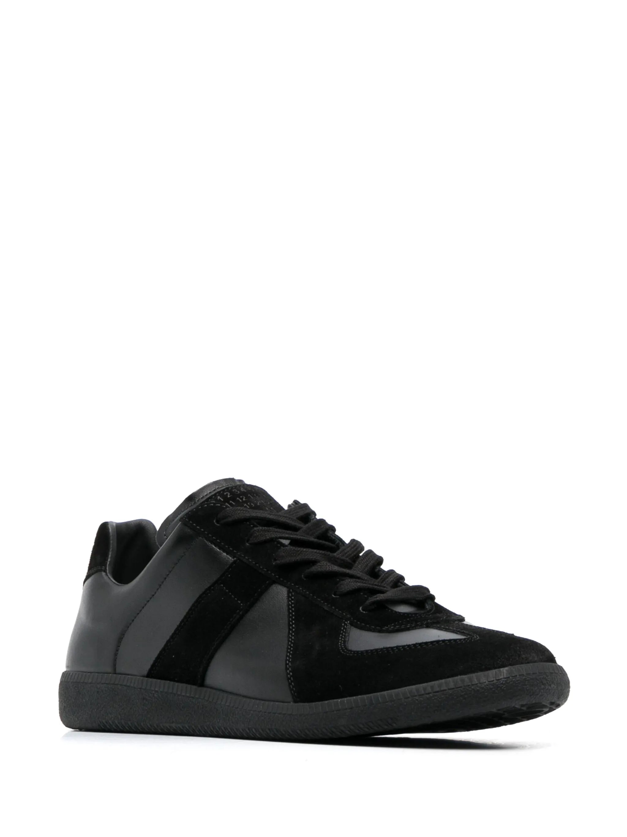 Replica low-top leather sneakers