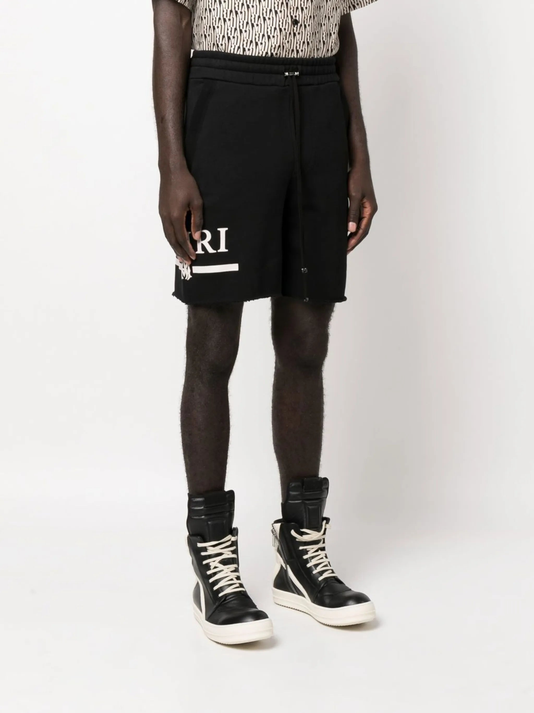 Ma Bar logo-print track shorts