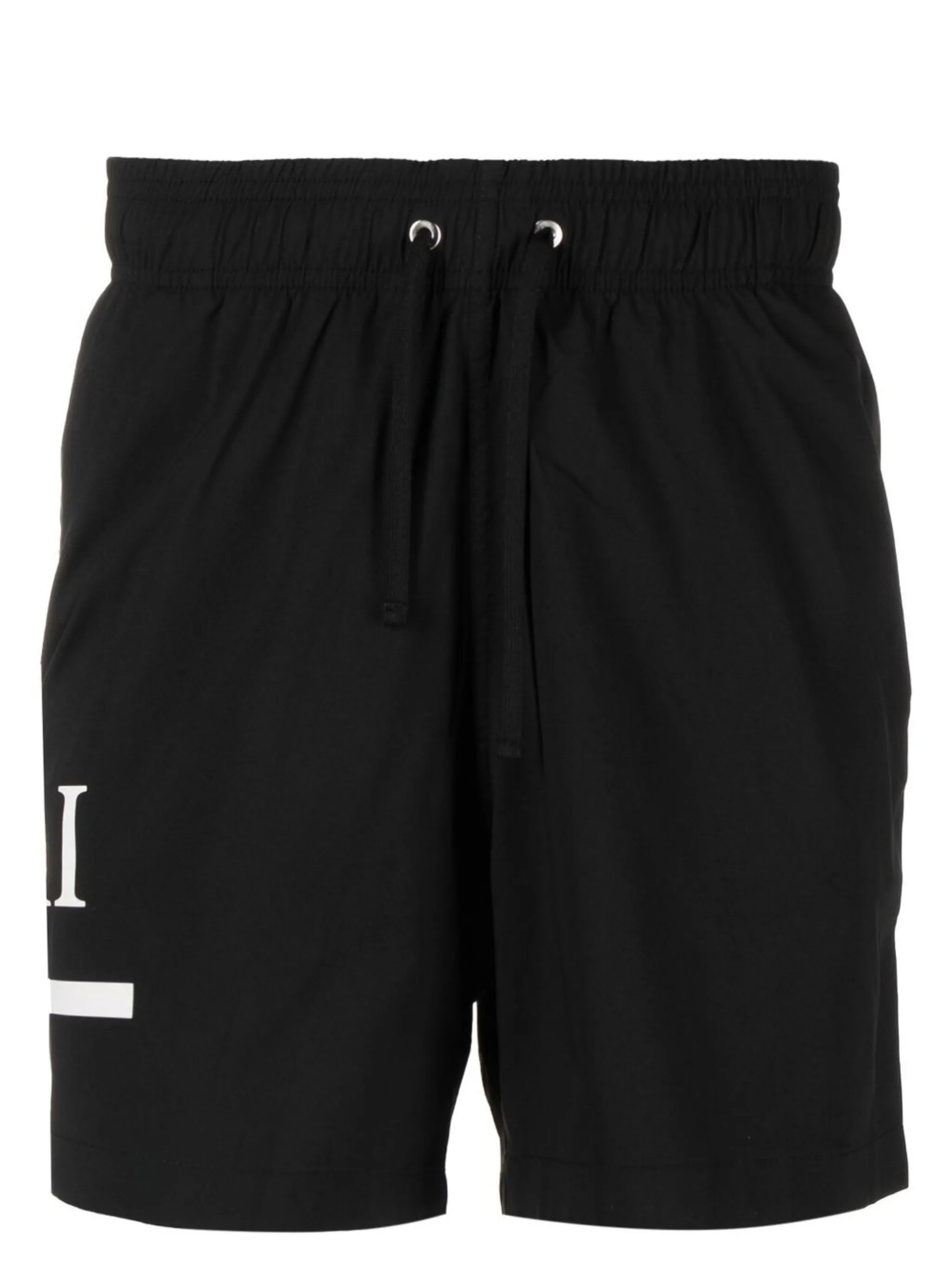 logo-print swim shorts