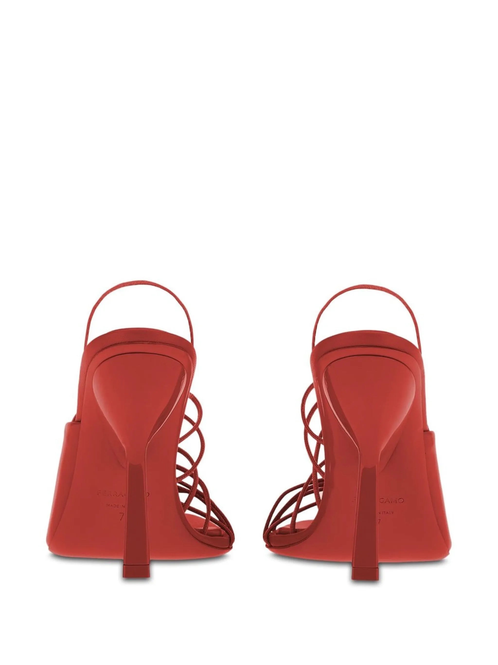 105mm Altaire lace-detail sandals