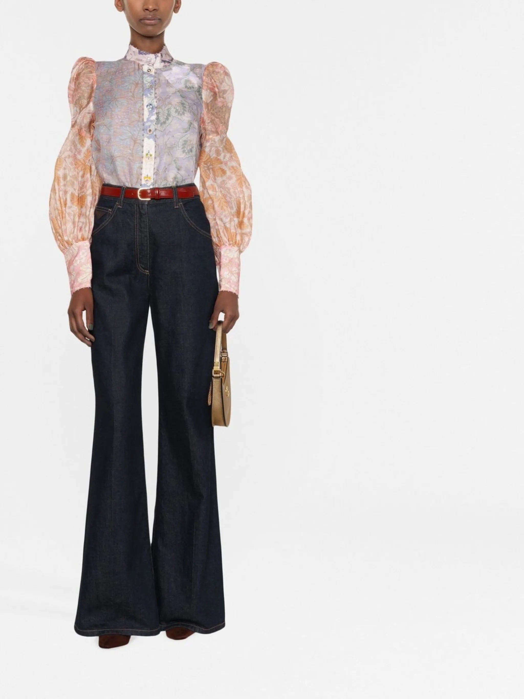 Kaleidoscope Spliced blouse