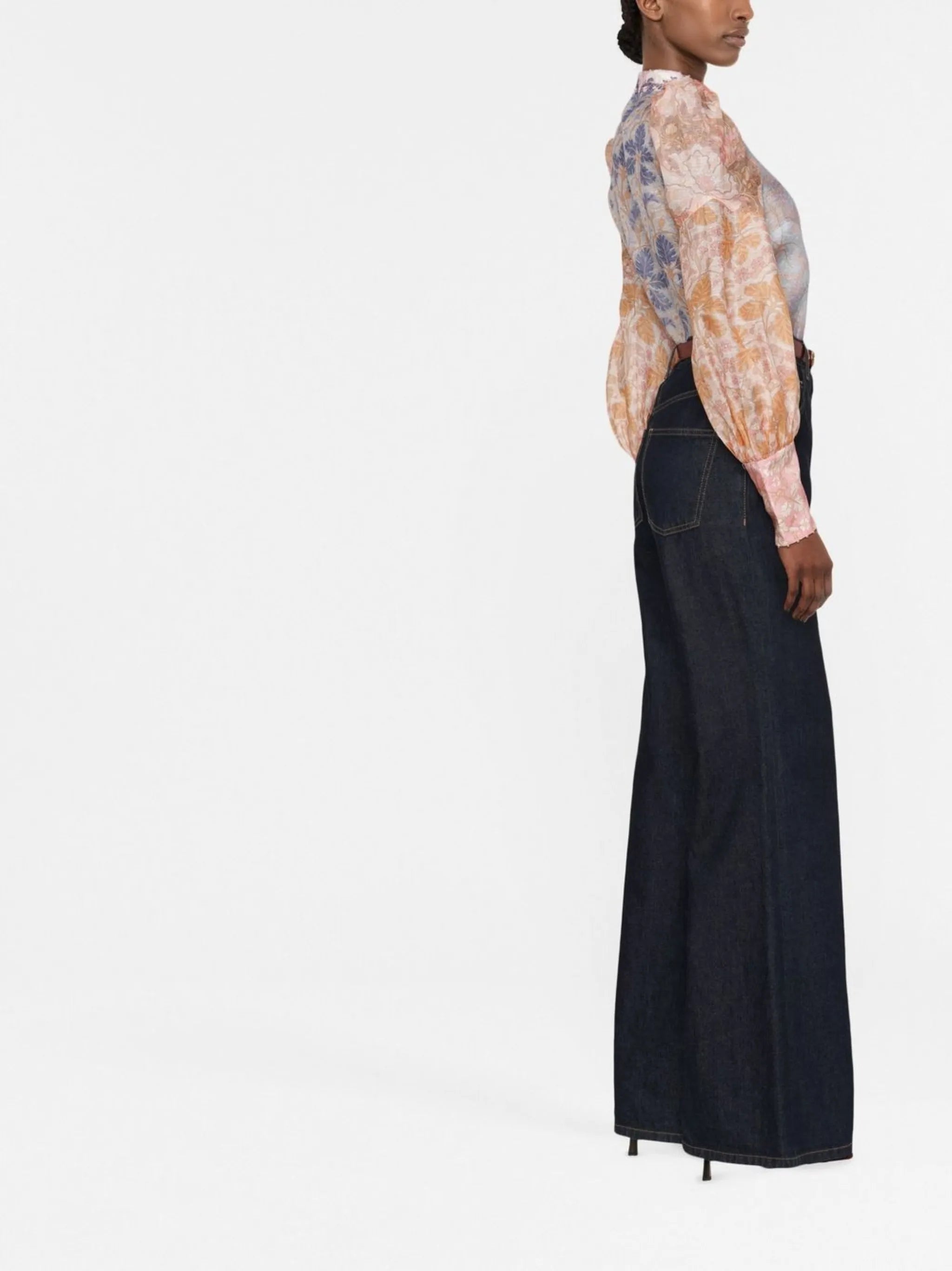 Kaleidoscope Spliced blouse