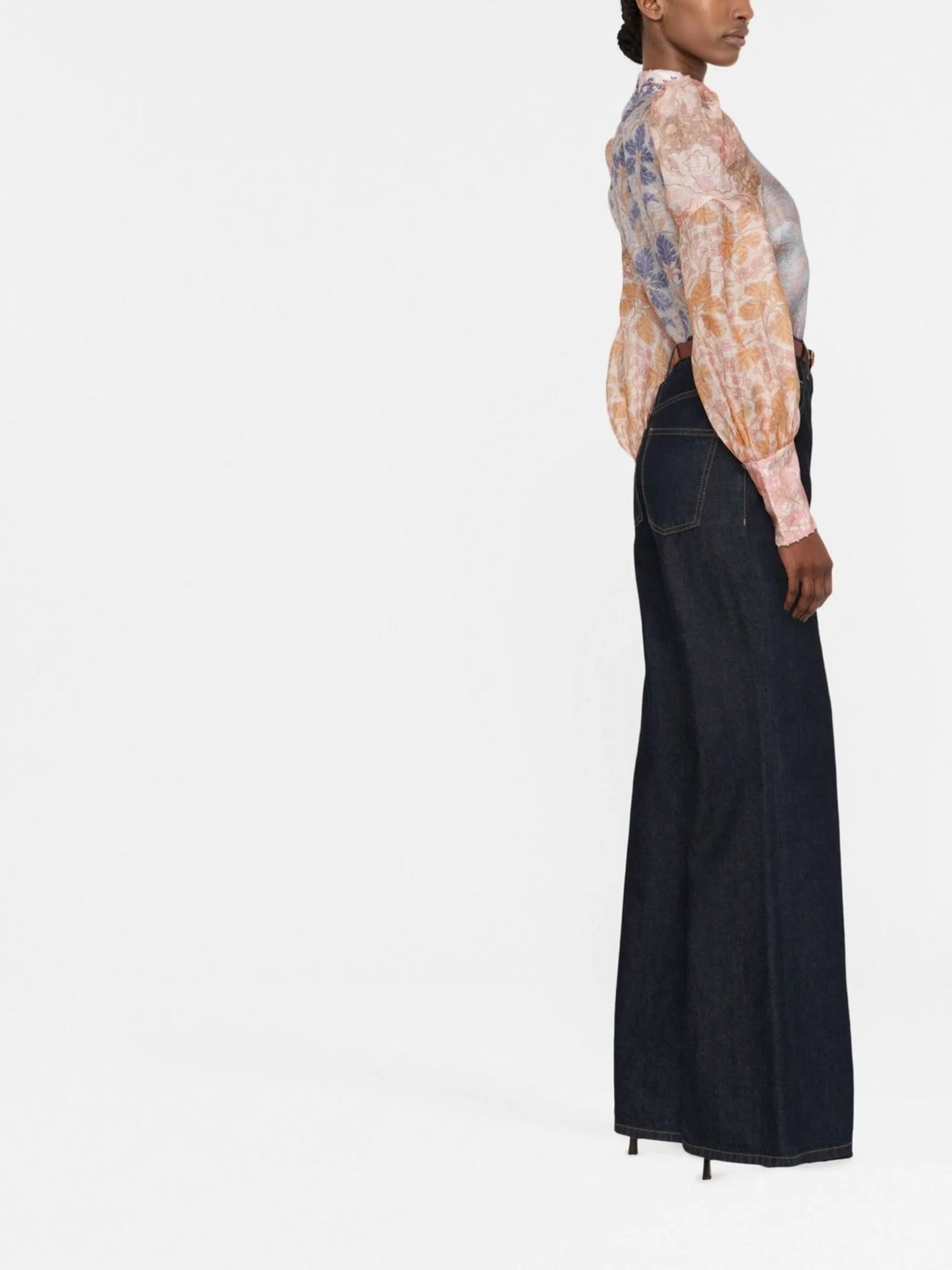 Kaleidoscope Spliced blouse