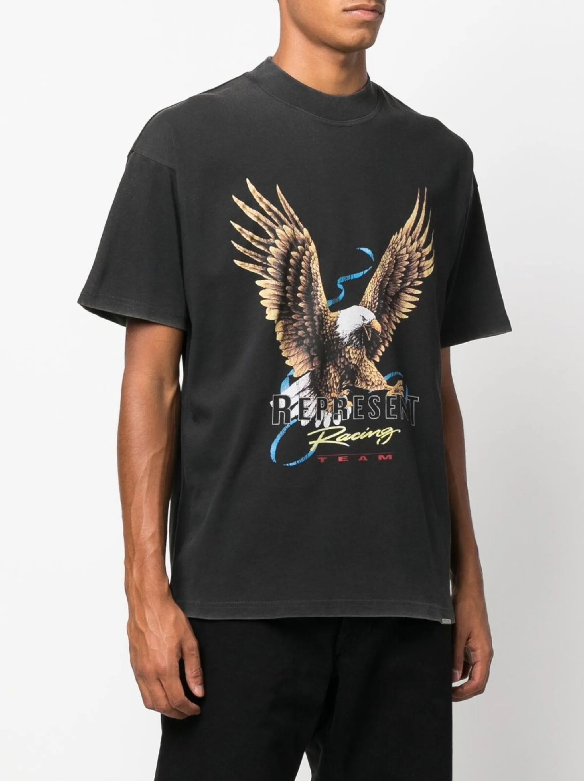 graphic-print crew neck T-shirt